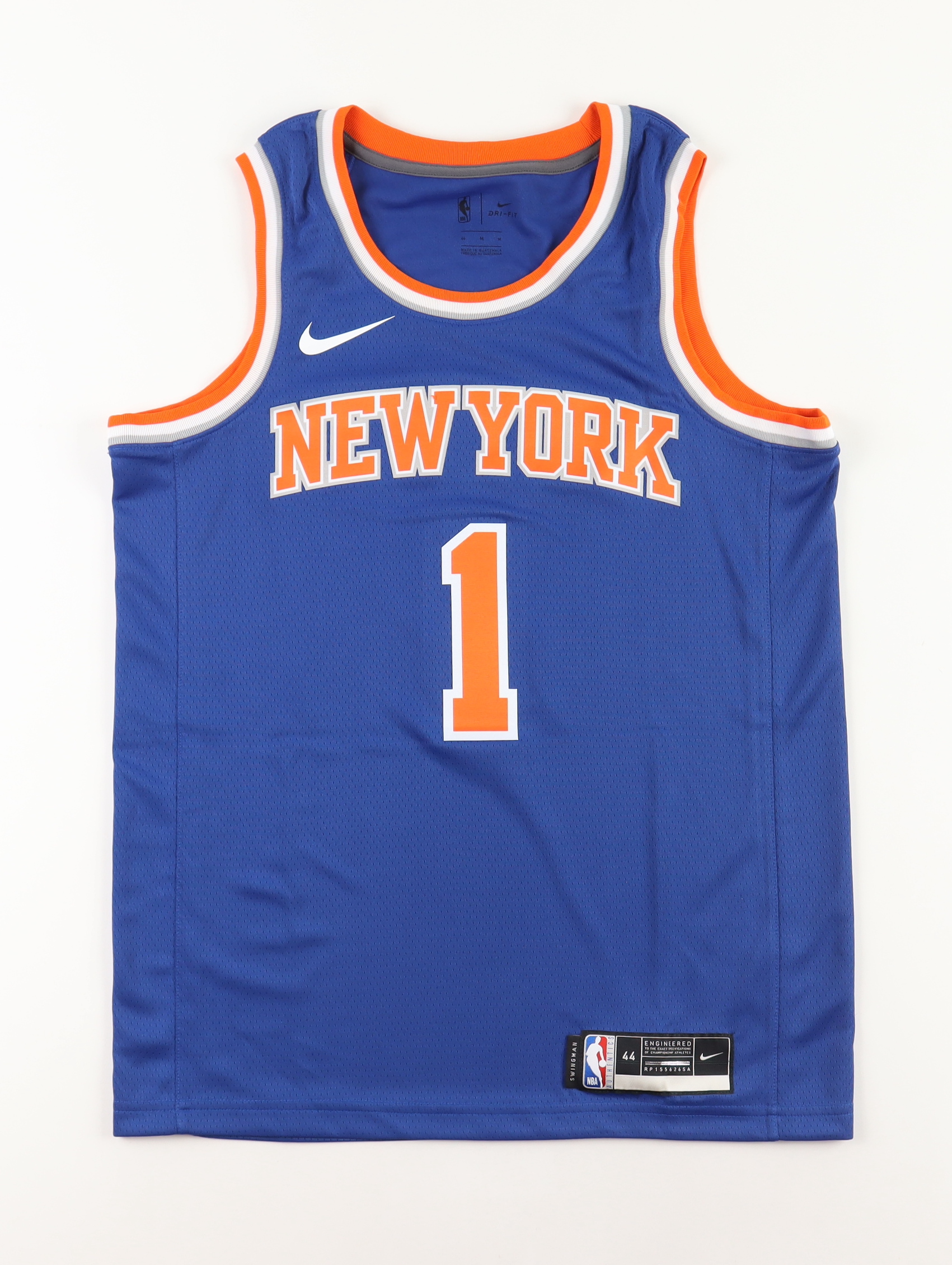 Obi Toppin Signed Knicks Jersey (USA SM) at PristineAuction.com Obi Toppin Signed Knicks Jersey (USA SM) at PristineAuction.com