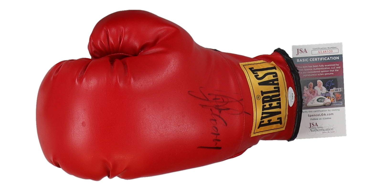 Gerry Cooney Signed Everlast Boxing Glove (JSA) at PristineAuction.com Gerry Cooney Signed Everlast Boxing Glove (JSA) at PristineAuction.com
