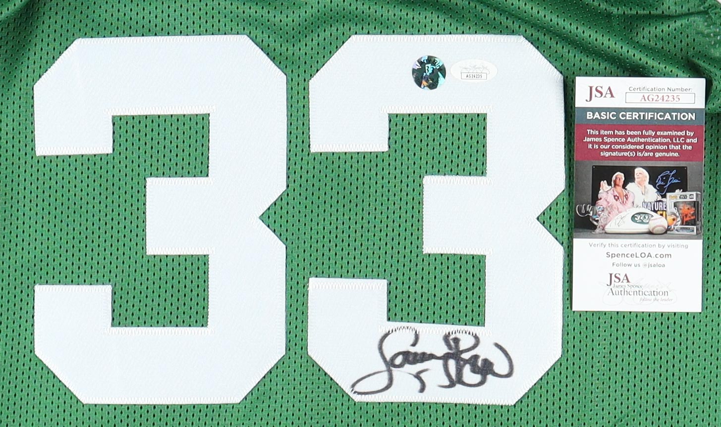 Larry Bird Signed Jersey (JSA & Bird) at PristineAuction.com Larry Bird Signed Jersey (JSA & Bird) at PristineAuction.com