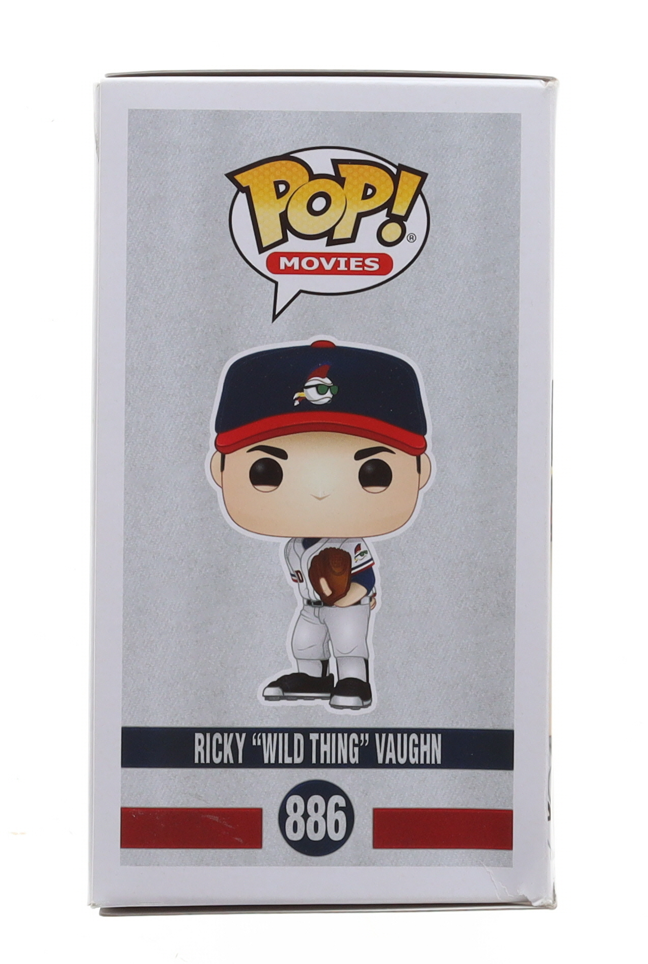 Charlie Sheen Signed "Major League" #886 Ricky "Wild Thing" Vaughn Funko Pop! Vinyl Figure Inscribed "Vaughn" (JSA) at PristineAuction.com Charlie Sheen Signed "Major League" #886 Ricky "Wild Thing" Vaughn Funko Pop! Vinyl Figure Inscribed "Vaughn" (JSA) at PristineAuction.com