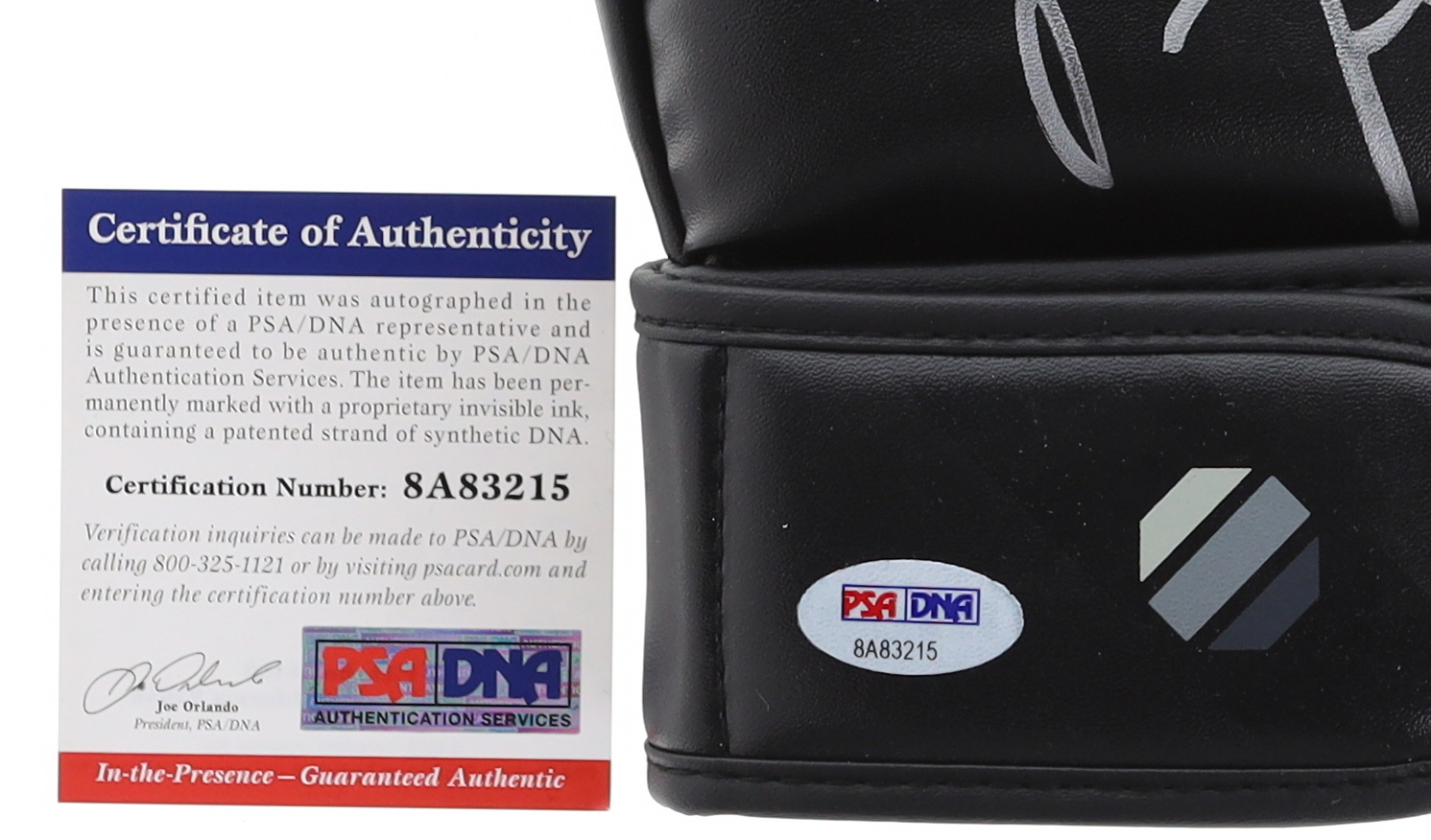 Jon "Bones" Jones Signed UFC Glove (PSA) at PristineAuction.com Jon "Bones" Jones Signed UFC Glove (PSA) at PristineAuction.com