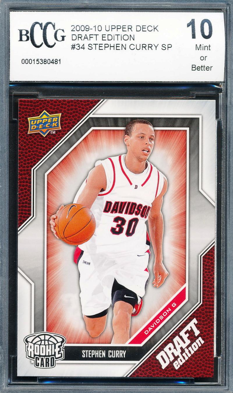 Stephen Curry 2009-10 Upper Deck Draft Edition #34 SP (BCCG 10) at PristineAuction.com Stephen Curry 2009-10 Upper Deck Draft Edition #34 SP (BCCG 10) at PristineAuction.com