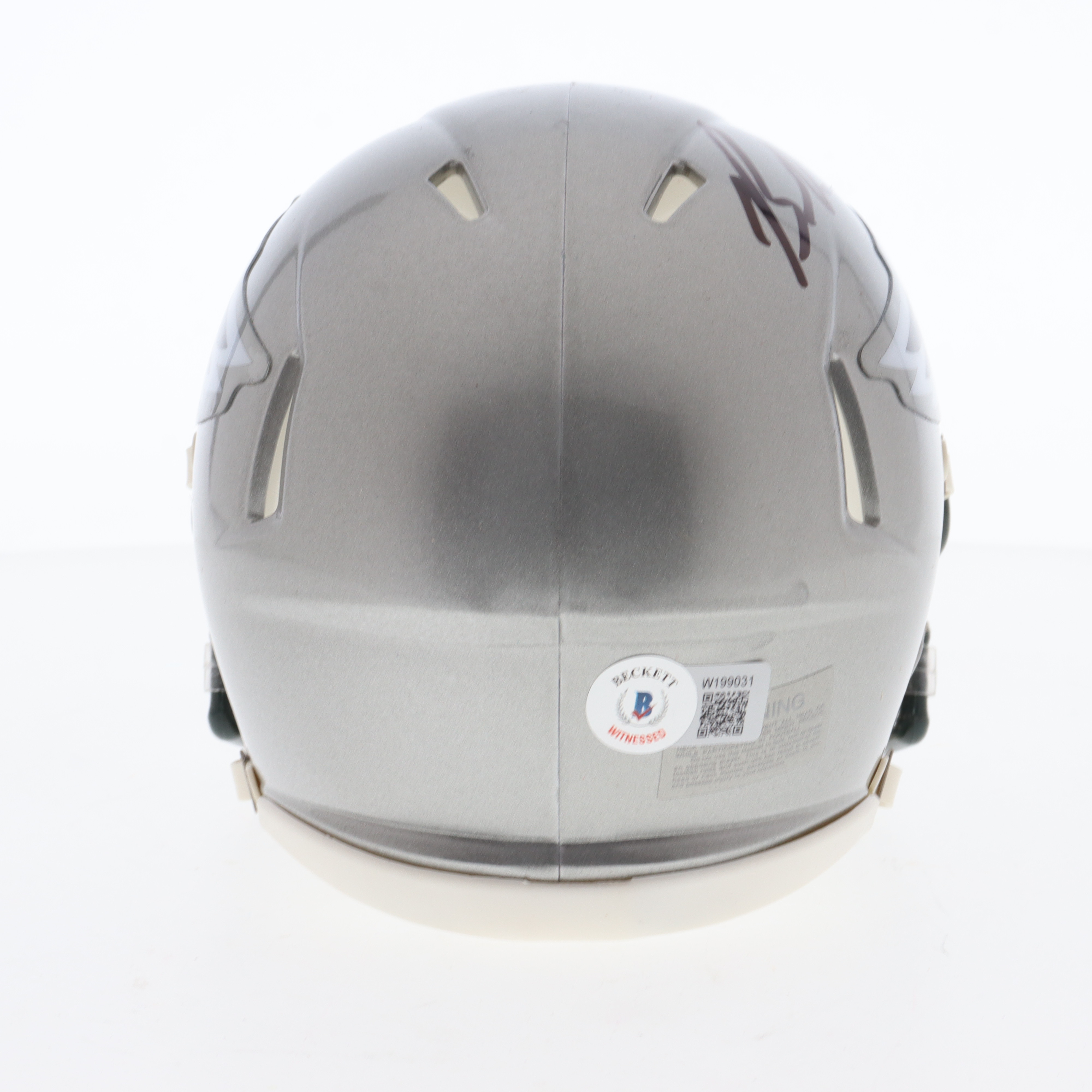 Brandon Graham Signed Eagles Flash Alternate Speed Mini Helmet (Beckett) at PristineAuction.com Brandon Graham Signed Eagles Flash Alternate Speed Mini Helmet (Beckett) at PristineAuction.com