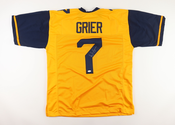 Will Grier Signed Jersey (JSA) at PristineAuction.com Will Grier Signed Jersey (JSA) at PristineAuction.com