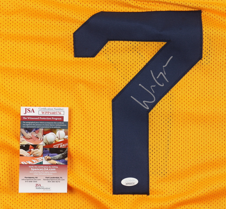 Will Grier Signed Jersey (JSA) at PristineAuction.com Will Grier Signed Jersey (JSA) at PristineAuction.com