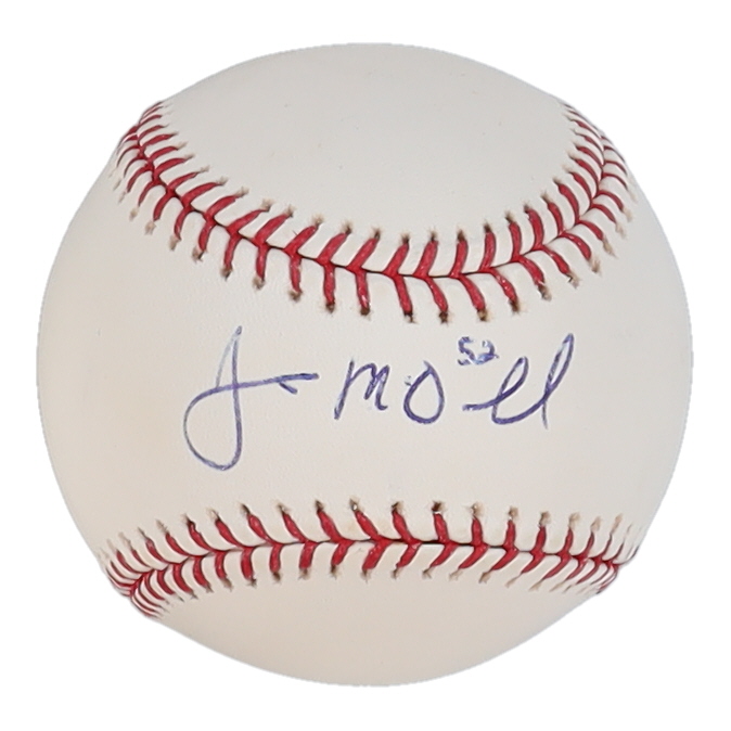 James McDonald Signed OML Baseball (PSA) at PristineAuction.com James McDonald Signed OML Baseball (PSA) at PristineAuction.com