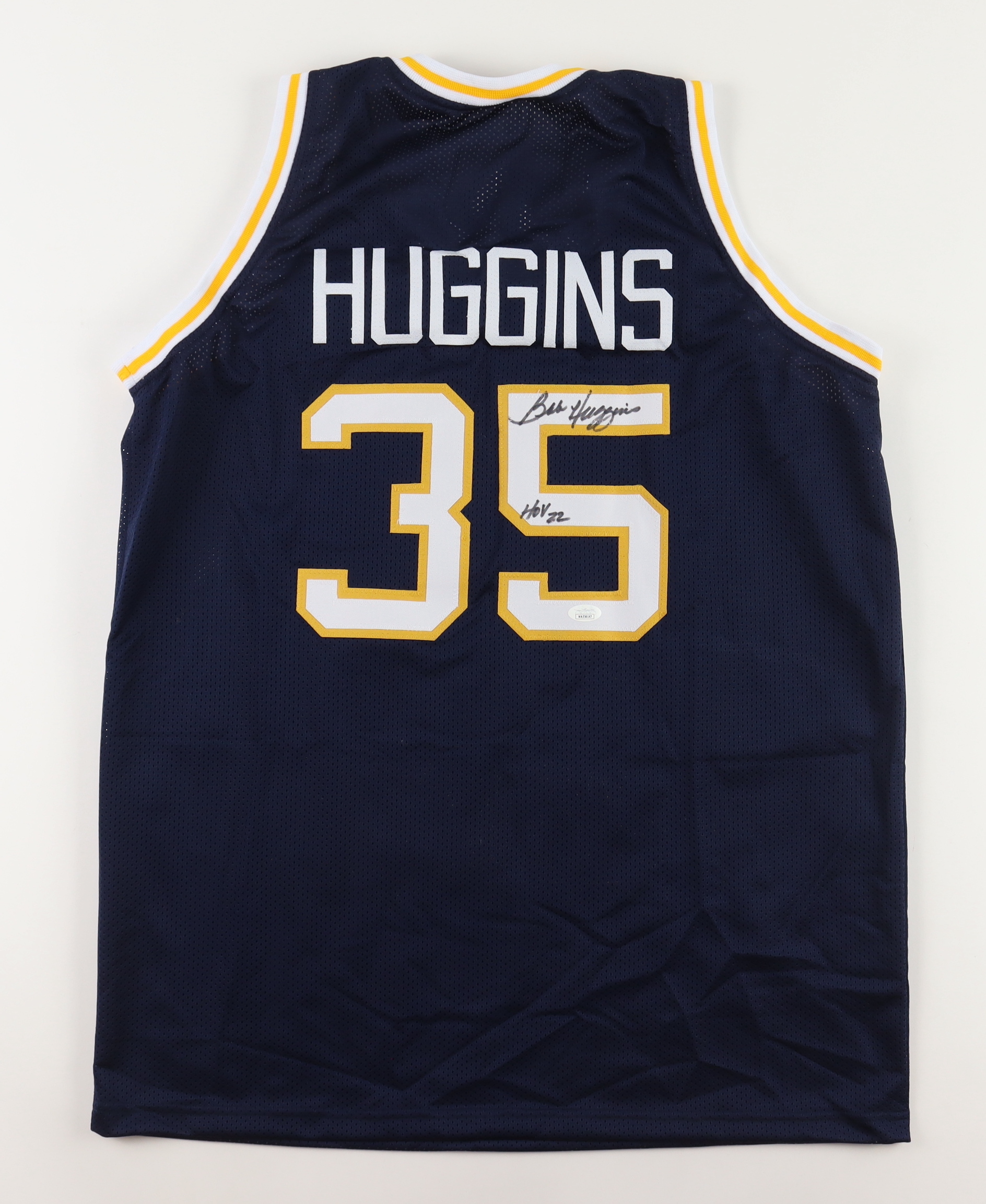 Bob Huggins Signed Jersey Inscribed "HOF 22" (JSA) at PristineAuction.com Bob Huggins Signed Jersey Inscribed "HOF 22" (JSA) at PristineAuction.com