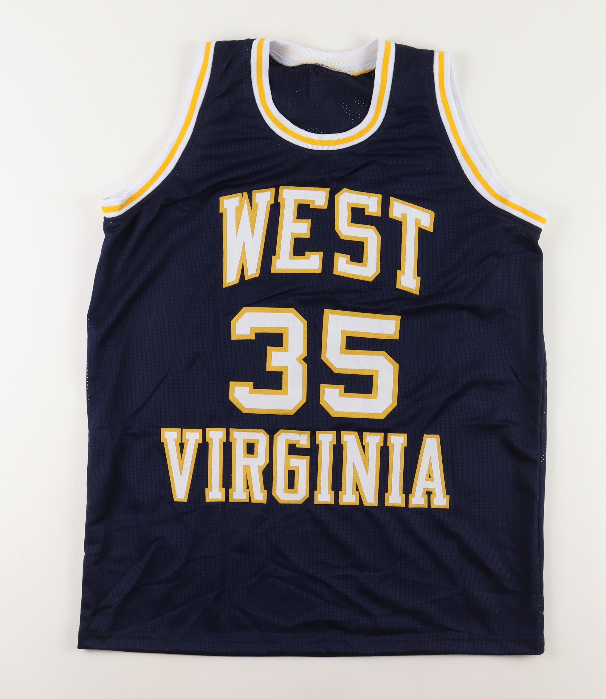 Bob Huggins Signed Jersey Inscribed "HOF 22" (JSA) at PristineAuction.com Bob Huggins Signed Jersey Inscribed "HOF 22" (JSA) at PristineAuction.com