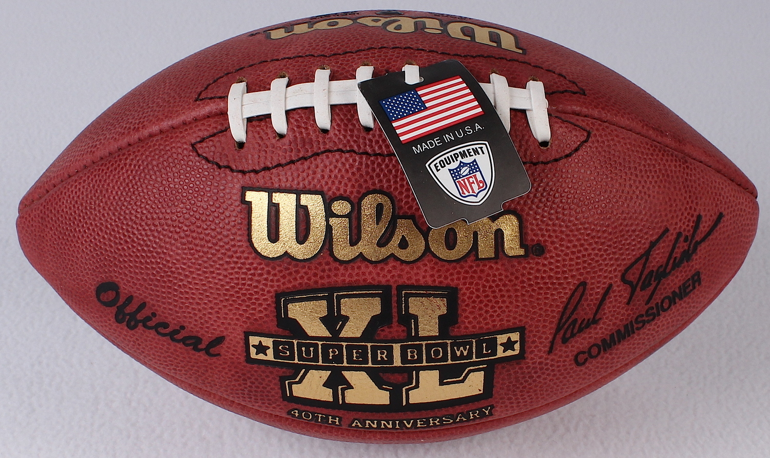 Ben Roethlisberger Signed Official Super Bowl XL Game Ball (Mounted Memories Hologram) at PristineAuction.com Ben Roethlisberger Signed Official Super Bowl XL Game Ball (Mounted Memories Hologram) at PristineAuction.com