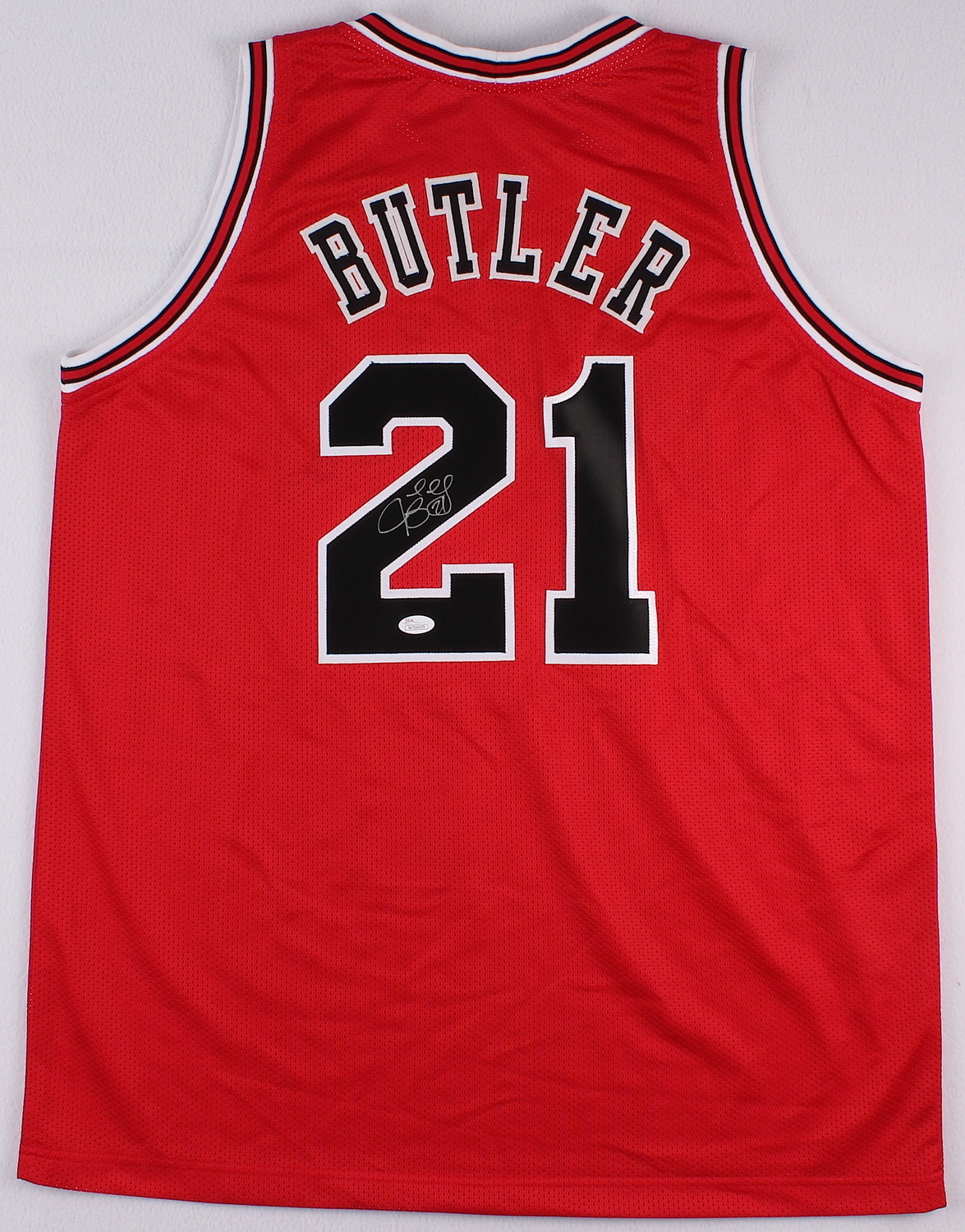 Jimmy Butler Signed Bulls Jersey (JSA) at PristineAuction.com Jimmy Butler Signed Bulls Jersey (JSA) at PristineAuction.com