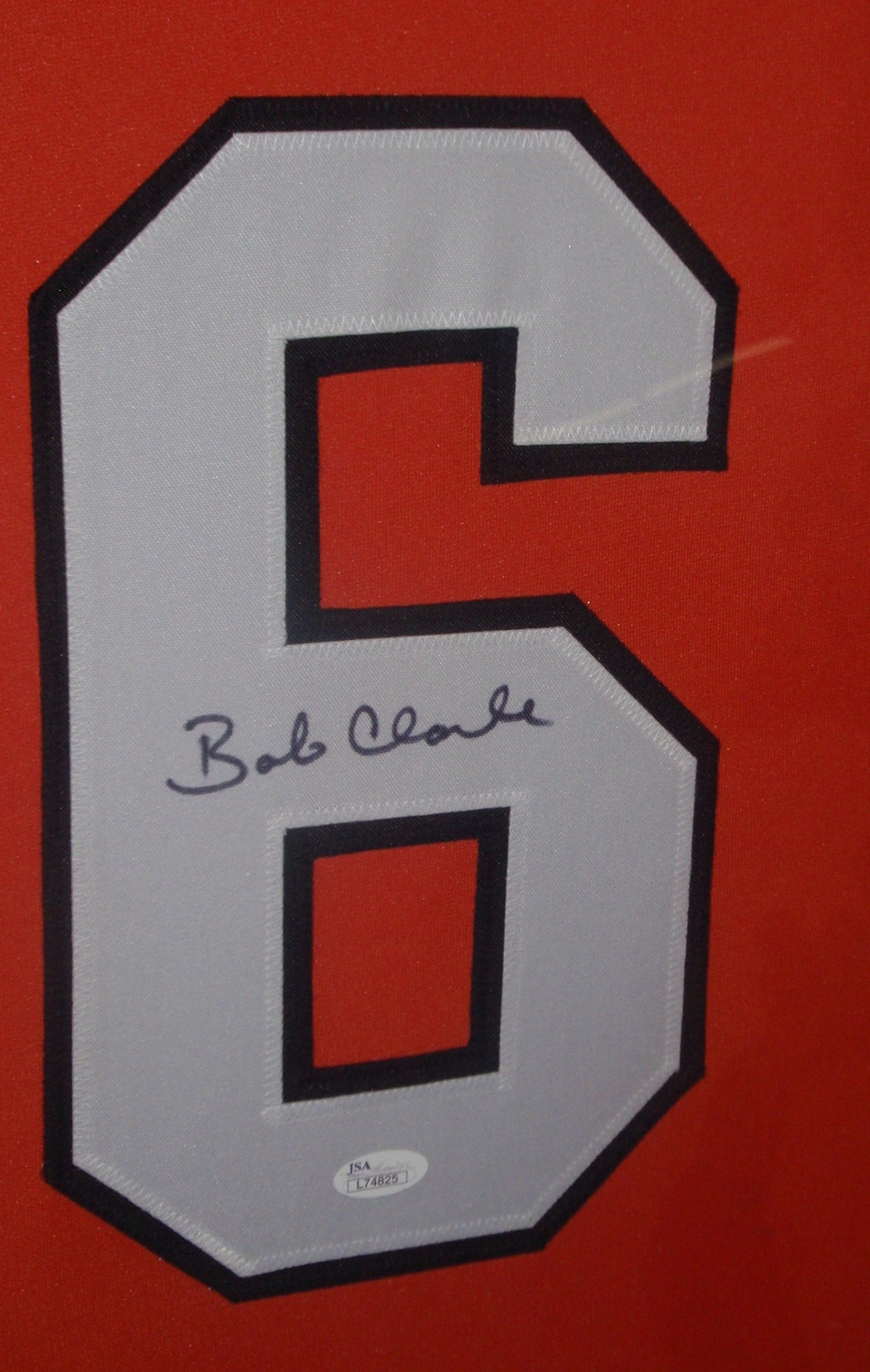 Bobby Clarke Signed Flyers 35x43 Custom Framed Jersey (JSA COA) at PristineAuction.com Bobby Clarke Signed Flyers 35x43 Custom Framed Jersey (JSA COA) at PristineAuction.com