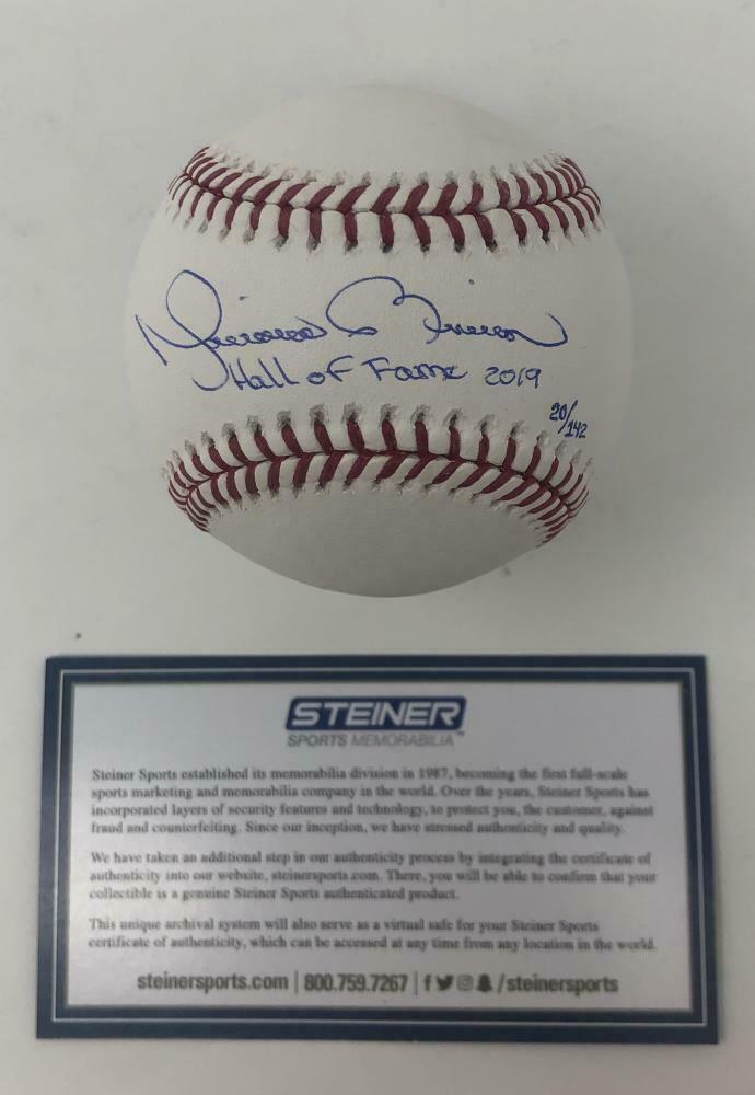 Mariano Rivera Signed LE OML Baseball Inscribed "Hall of Fame 2019" (Steiner) at PristineAuction.com Mariano Rivera Signed LE OML Baseball Inscribed "Hall of Fame 2019" (Steiner) at PristineAuction.com