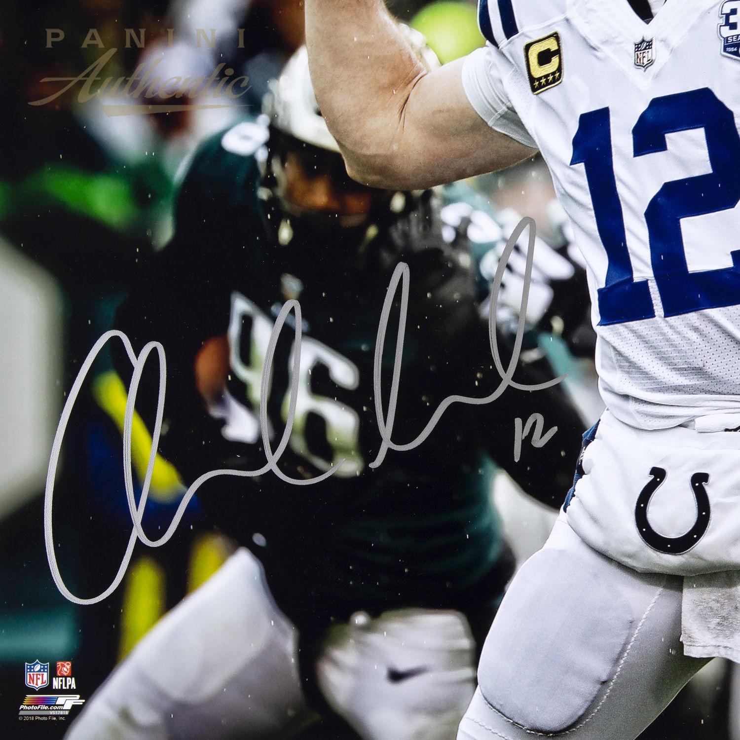 Andrew Luck Signed Colts LE 16x20 Photo (Panini) at PristineAuction.com Andrew Luck Signed Colts LE 16x20 Photo (Panini) at PristineAuction.com