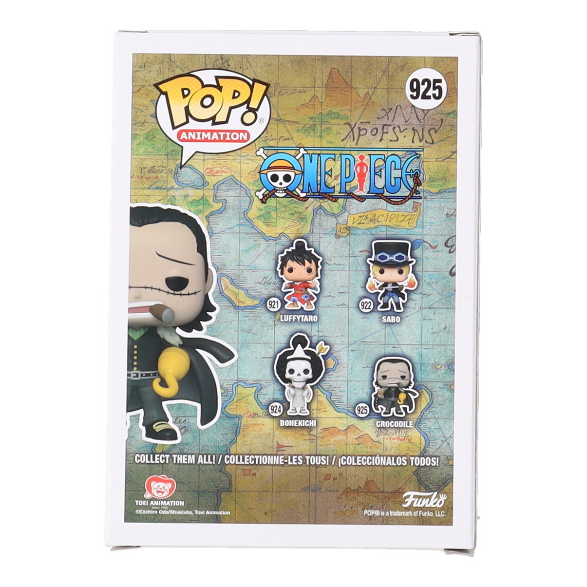 John Swasey Signed "One Piece" #925 Crocodile Funko Pop! Vinyl Figure Inscribed "I’m here to settle this, you weaklings!” and “Crocodile" () at PristineAuction.com John Swasey Signed "One Piece" #925 Crocodile Funko Pop! Vinyl Figure Inscribed "I’m here to settle this, you weaklings!” and “Crocodile" () at PristineAuction.com