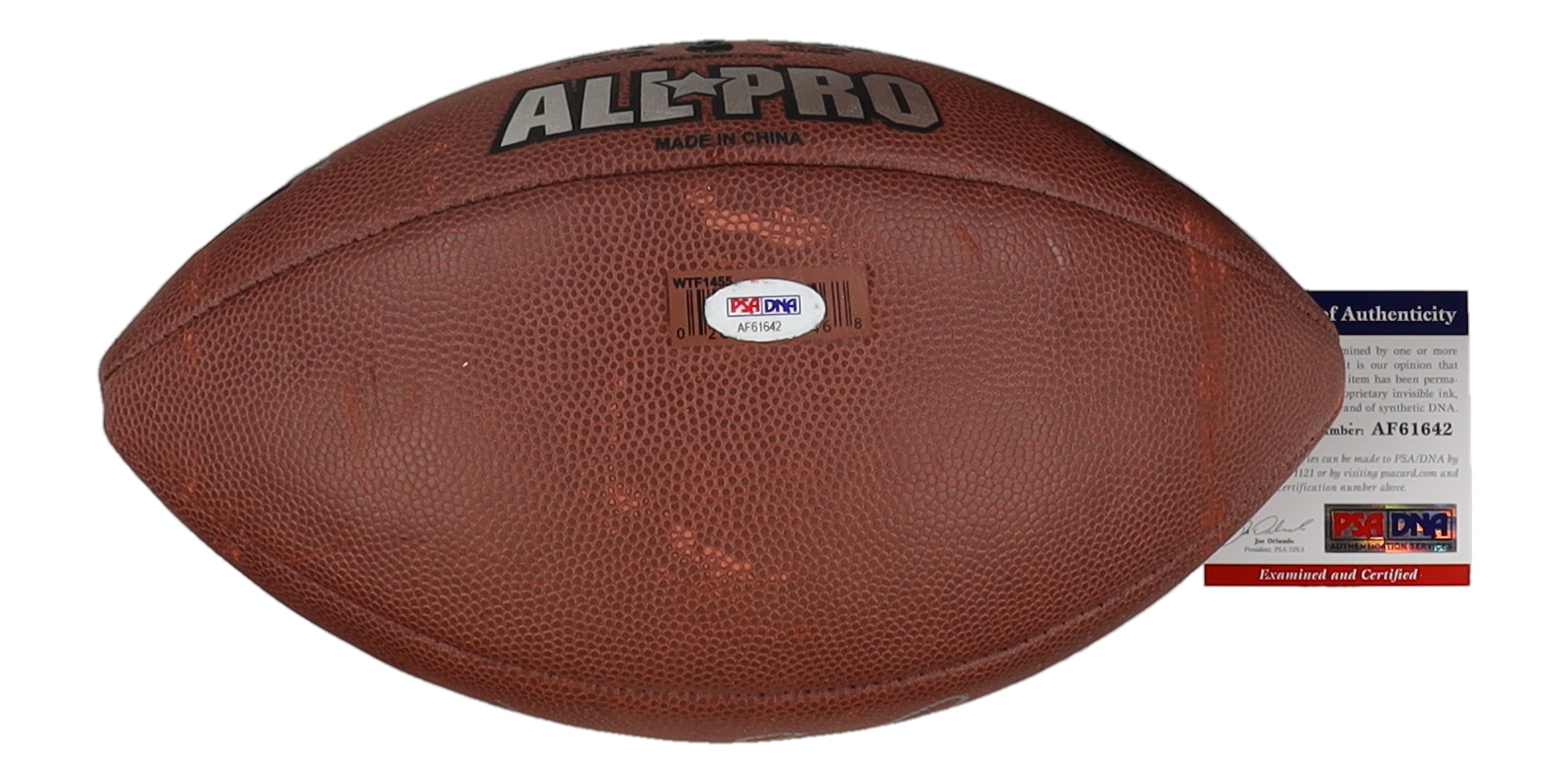 Dwight Clark & Everson Walls Signed NFL Football (PSA) at PristineAuction.com Dwight Clark & Everson Walls Signed NFL Football (PSA) at PristineAuction.com