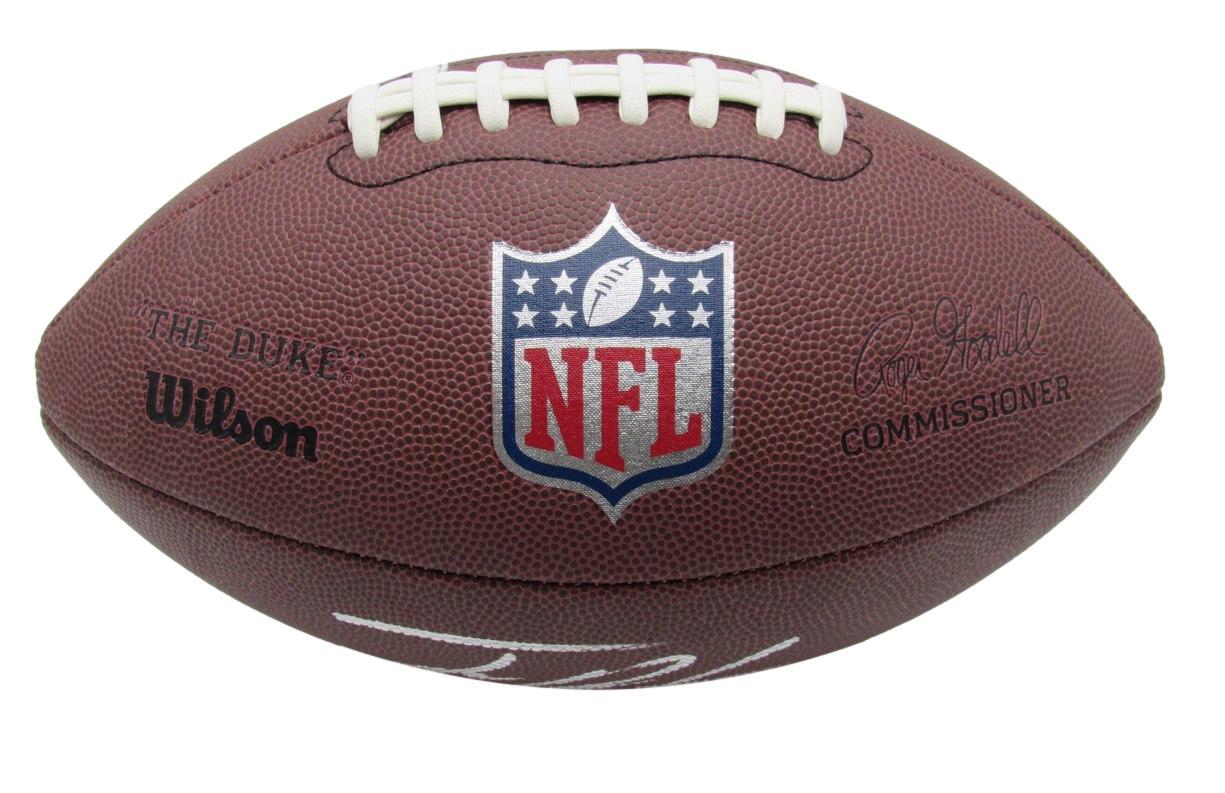 Joey Porter Jr. Signed "The Duke" NFL Football (PSA) at PristineAuction.com Joey Porter Jr. Signed "The Duke" NFL Football (PSA) at PristineAuction.com