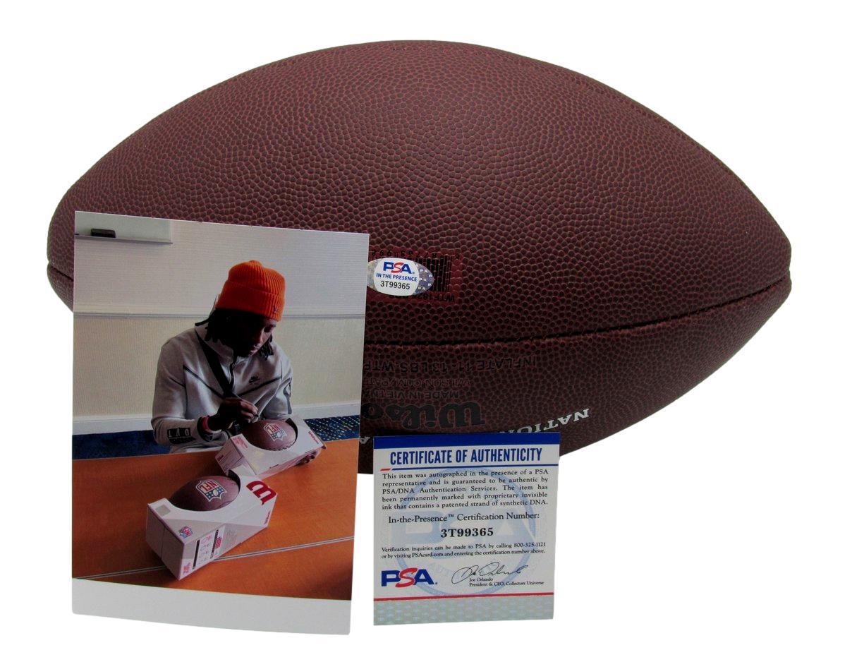 Joey Porter Jr. Signed "The Duke" NFL Football (PSA) at PristineAuction.com Joey Porter Jr. Signed "The Duke" NFL Football (PSA) at PristineAuction.com