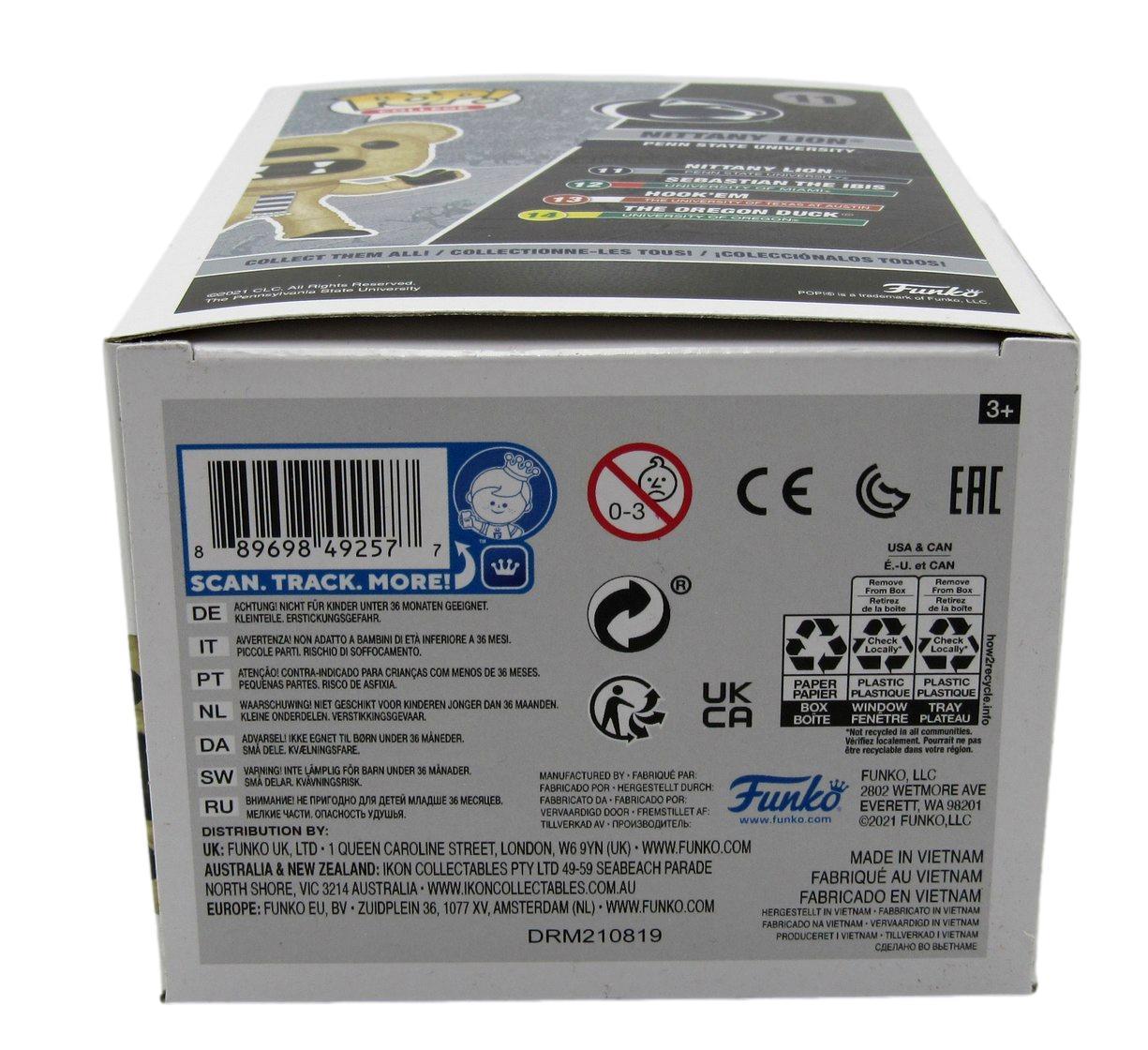 Joey Porter Jr. Signed Penn State Nittany Lions #11 Funko Pop Vinyl Figurine (PSA) at PristineAuction.com Joey Porter Jr. Signed Penn State Nittany Lions #11 Funko Pop Vinyl Figurine (PSA) at PristineAuction.com