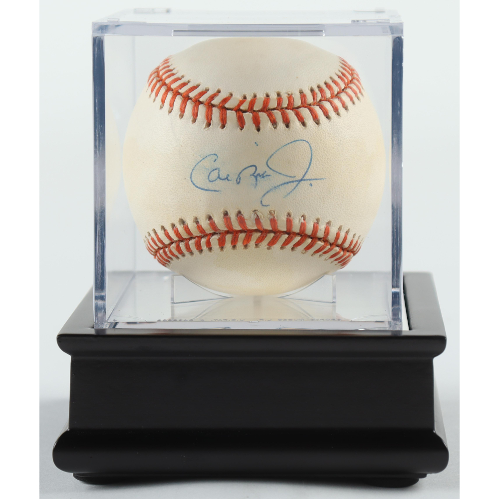 Cal Ripken Jr. Signed ONL Baseball with Display Case (PSA) | Pristine ...