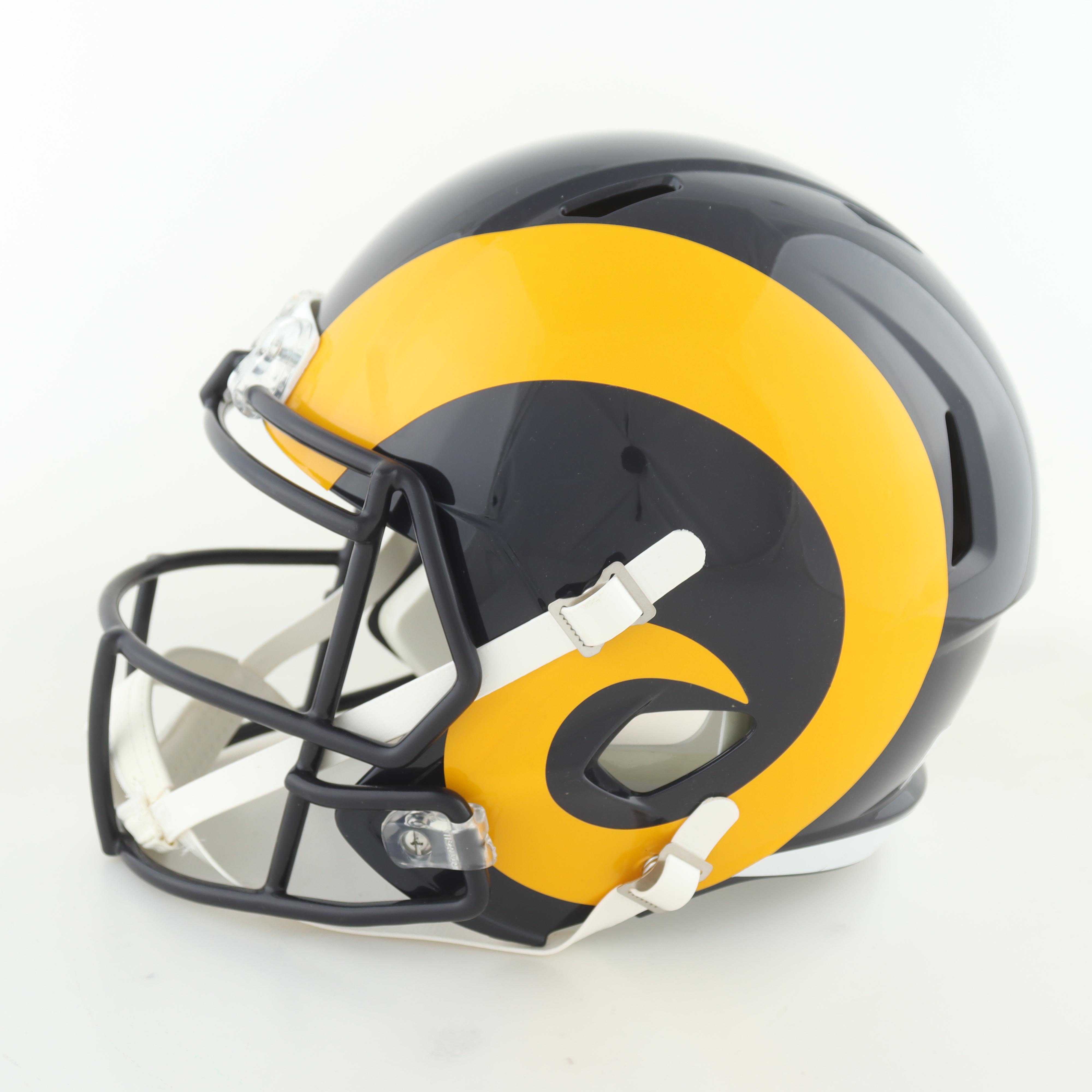 Orlando Pace Signed Rams Full-Size Speed Helmet Inscribed "HOF 2016, Super Bowl XXXIV Champ, Greatest Show on Earth" (Playball Ink) at PristineAuction.com Orlando Pace Signed Rams Full-Size Speed Helmet Inscribed "HOF 2016, Super Bowl XXXIV Champ, Greatest Show on Earth" (Playball Ink) at PristineAuction.com