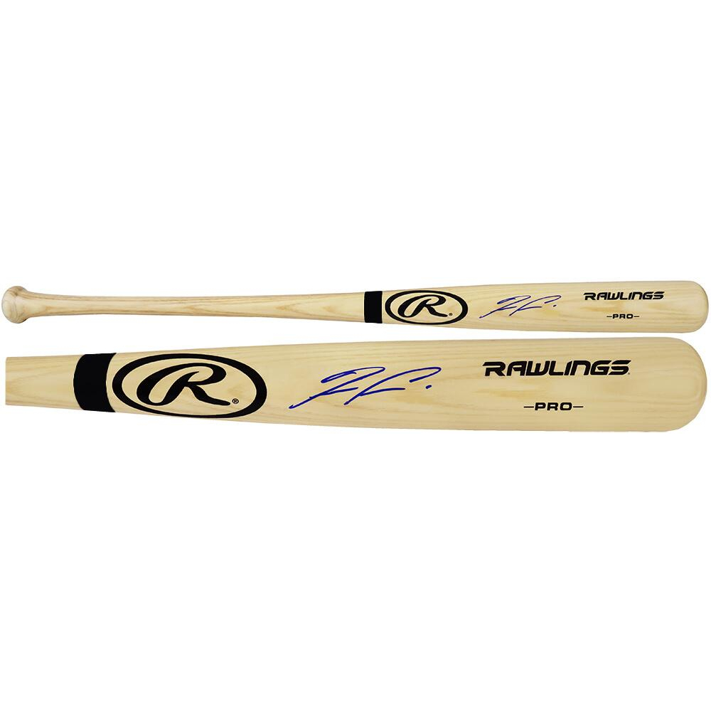 Ronald Acuna Jr. Signed Rawlings Baseball Bat (Beckett) Pristine Auction