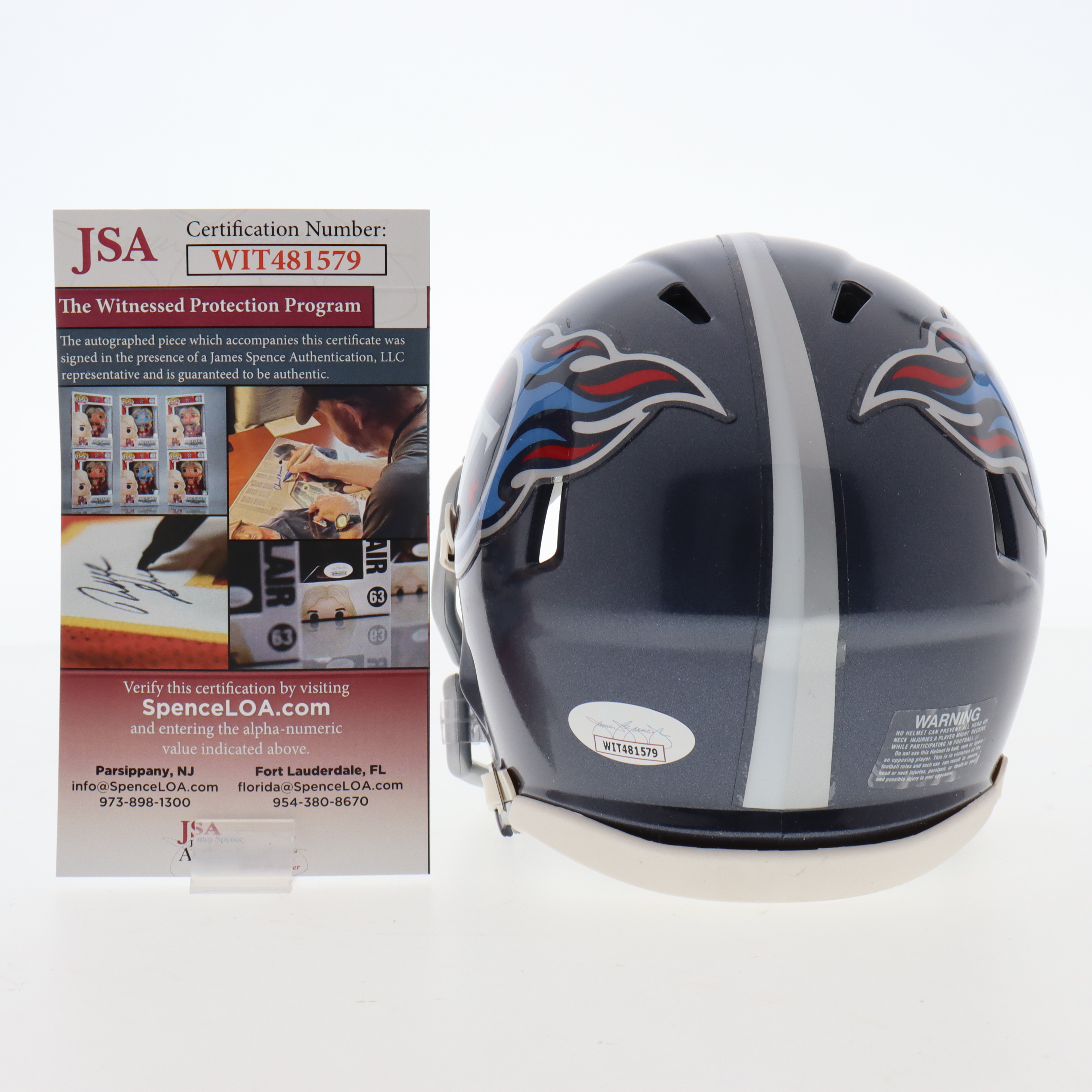Chris Johnson Signed Titans Speed Mini Helmet (JSA) at PristineAuction.com Chris Johnson Signed Titans Speed Mini Helmet (JSA) at PristineAuction.com