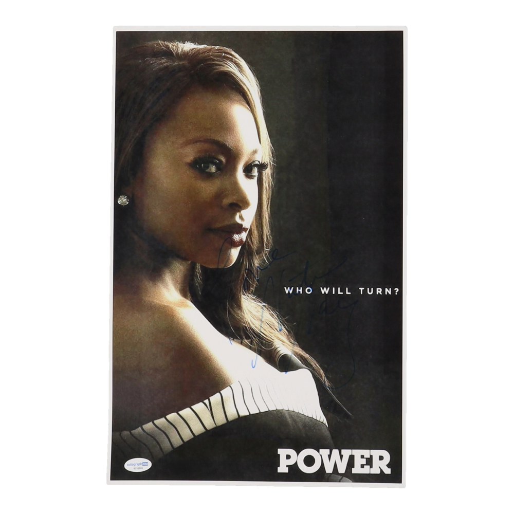 Naturi Naughton Signed "Power" 11x17 Photo Inscribed "Love" (ACOA