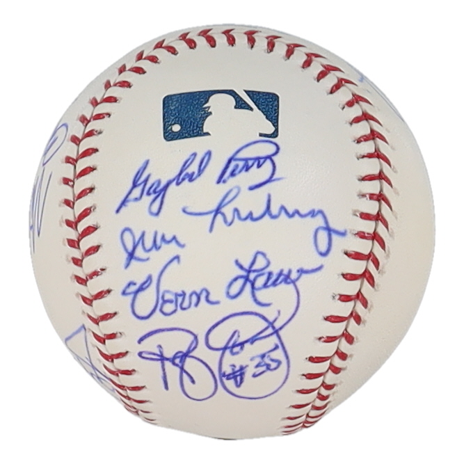 Cy Young Winners Signed OML Baseball with (11) Gaylord Perry, Mike McCormick, Jim Perry, Randy Jones, Jack McDowell (JPS&RSP) at PristineAuction.com Cy Young Winners Signed OML Baseball with (11) Gaylord Perry, Mike McCormick, Jim Perry, Randy Jones, Jack McDowell (JPS&RSP) at PristineAuction.com