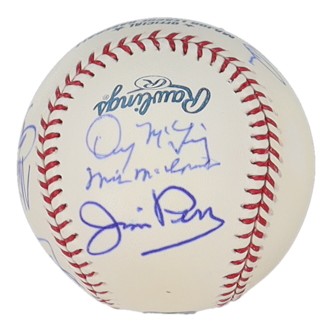 Cy Young Winners Signed OML Baseball with (11) Gaylord Perry, Mike McCormick, Jim Perry, Randy Jones, Jack McDowell (JPS&RSP) at PristineAuction.com Cy Young Winners Signed OML Baseball with (11) Gaylord Perry, Mike McCormick, Jim Perry, Randy Jones, Jack McDowell (JPS&RSP) at PristineAuction.com