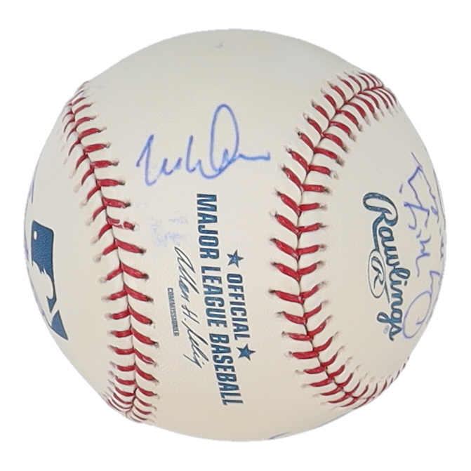 Cy Young Winners Signed OML Baseball with (11) Gaylord Perry, Mike McCormick, Jim Perry, Randy Jones, Jack McDowell (JPS&RSP) at PristineAuction.com Cy Young Winners Signed OML Baseball with (11) Gaylord Perry, Mike McCormick, Jim Perry, Randy Jones, Jack McDowell (JPS&RSP) at PristineAuction.com