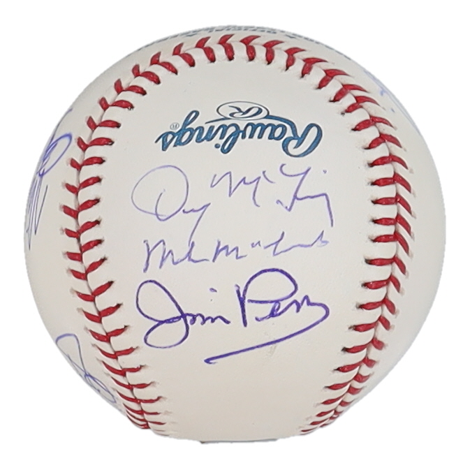 Cy Young Winners Signed OML Baseball with (11) Gaylord Perry, Mike McCormick, Jim Perry, Randy Jones, Jack McDowell (JPS&RSP) at PristineAuction.com Cy Young Winners Signed OML Baseball with (11) Gaylord Perry, Mike McCormick, Jim Perry, Randy Jones, Jack McDowell (JPS&RSP) at PristineAuction.com