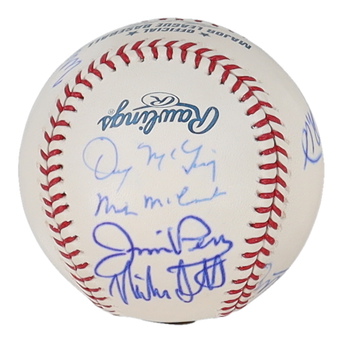 Cy Young Winners Signed OML Baseball with (11) Gaylord Perry, Mike McCormick, Jim Perry, Randy Jones, Jack McDowell (JPS&RSP) at PristineAuction.com Cy Young Winners Signed OML Baseball with (11) Gaylord Perry, Mike McCormick, Jim Perry, Randy Jones, Jack McDowell (JPS&RSP) at PristineAuction.com