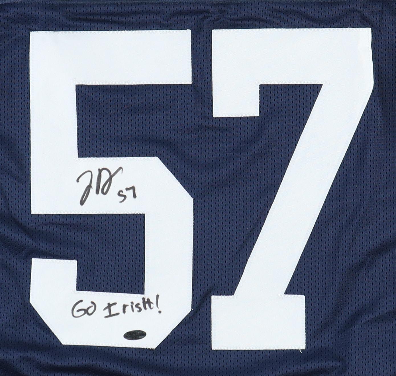 Jayson Ademilola Signed Jersey Inscribed "Go Irish!" (Playball Ink) at PristineAuction.com Jayson Ademilola Signed Jersey Inscribed "Go Irish!" (Playball Ink) at PristineAuction.com