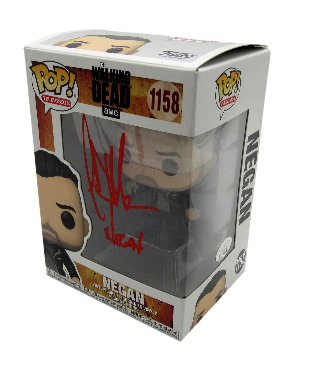 Jeffrey Dean Morgan Signed "The Walking Dead" #1158 Negan Funko Pop! Vinyl Figure Inscribed "Negan" (JSA) at PristineAuction.com Jeffrey Dean Morgan Signed "The Walking Dead" #1158 Negan Funko Pop! Vinyl Figure Inscribed "Negan" (JSA) at PristineAuction.com