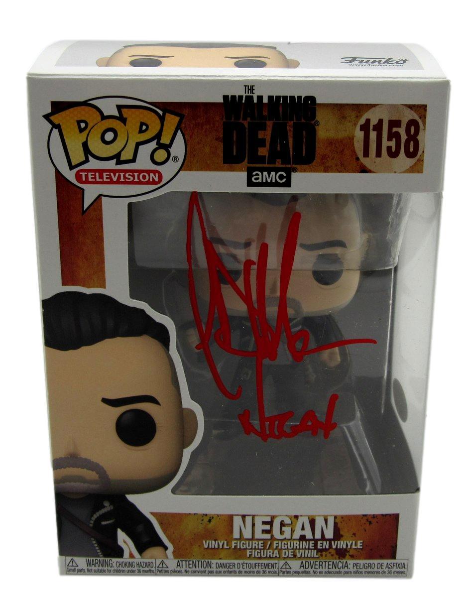 Jeffrey Dean Morgan Signed "The Walking Dead" #1158 Negan Funko Pop! Vinyl Figure Inscribed "Negan" (JSA) at PristineAuction.com Jeffrey Dean Morgan Signed "The Walking Dead" #1158 Negan Funko Pop! Vinyl Figure Inscribed "Negan" (JSA) at PristineAuction.com