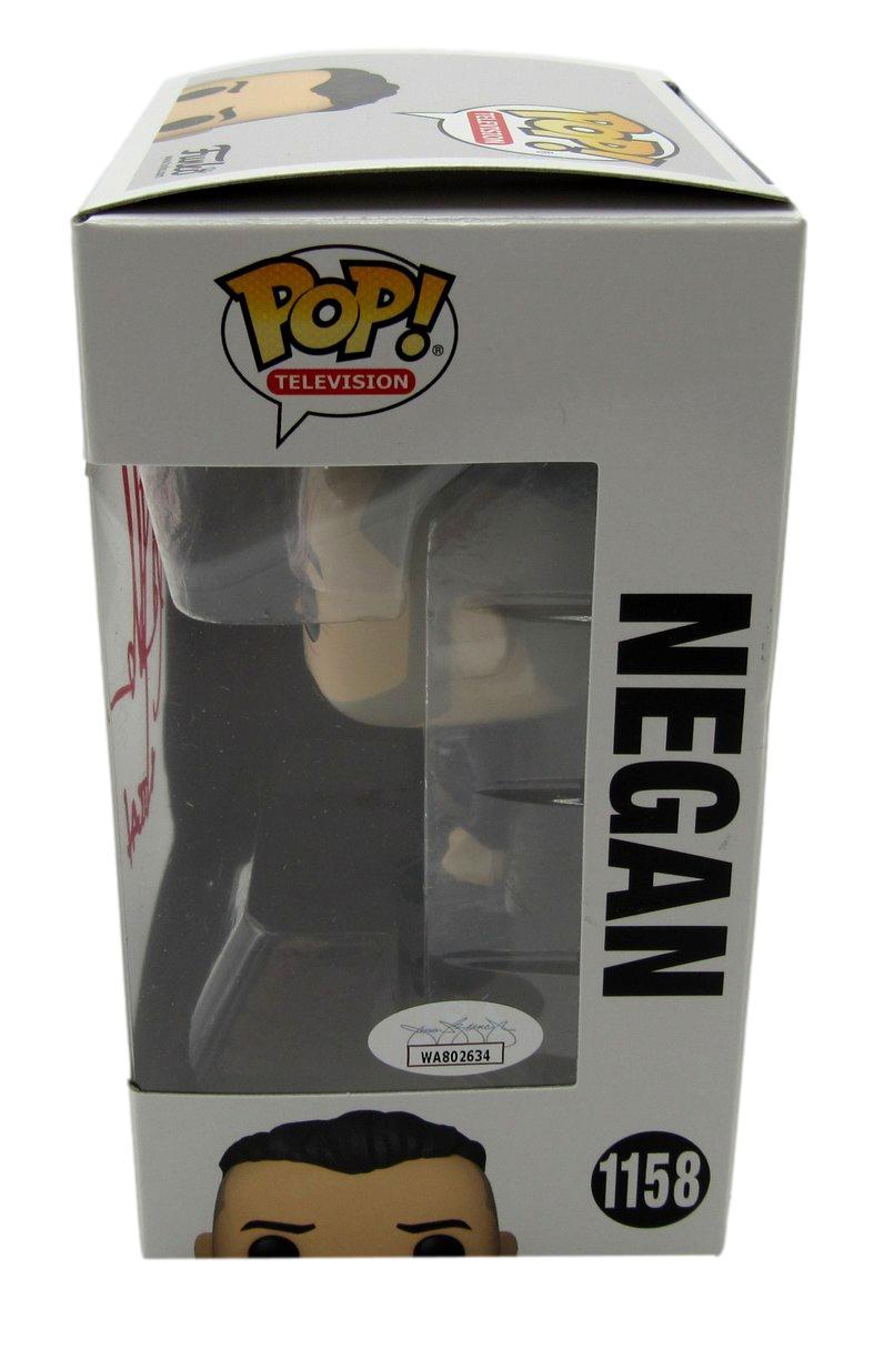 Jeffrey Dean Morgan Signed "The Walking Dead" #1158 Negan Funko Pop! Vinyl Figure Inscribed "Negan" (JSA) at PristineAuction.com Jeffrey Dean Morgan Signed "The Walking Dead" #1158 Negan Funko Pop! Vinyl Figure Inscribed "Negan" (JSA) at PristineAuction.com