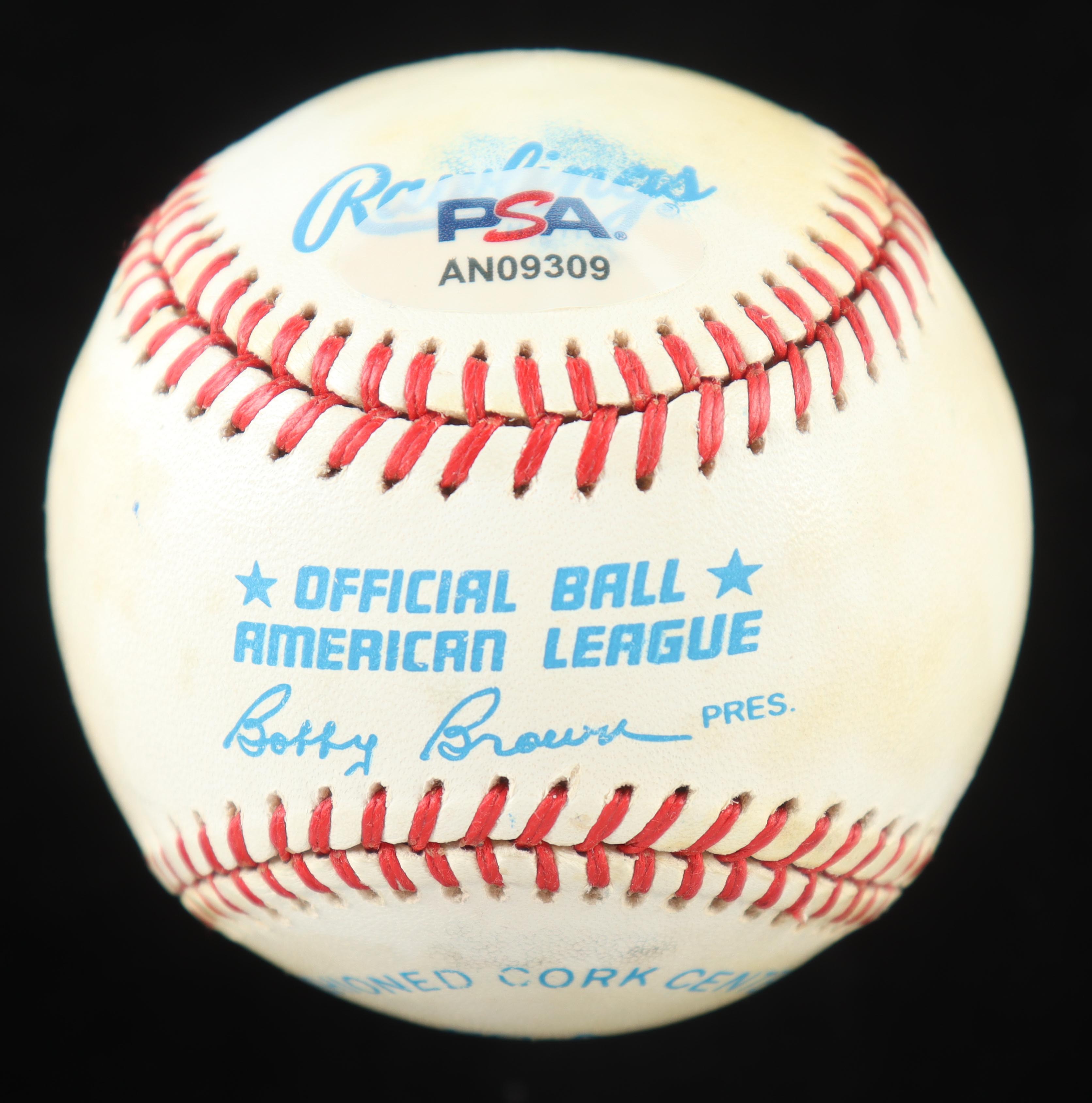 Ted Williams Signed OAL Baseball (PSA) at PristineAuction.com Ted Williams Signed OAL Baseball (PSA) at PristineAuction.com