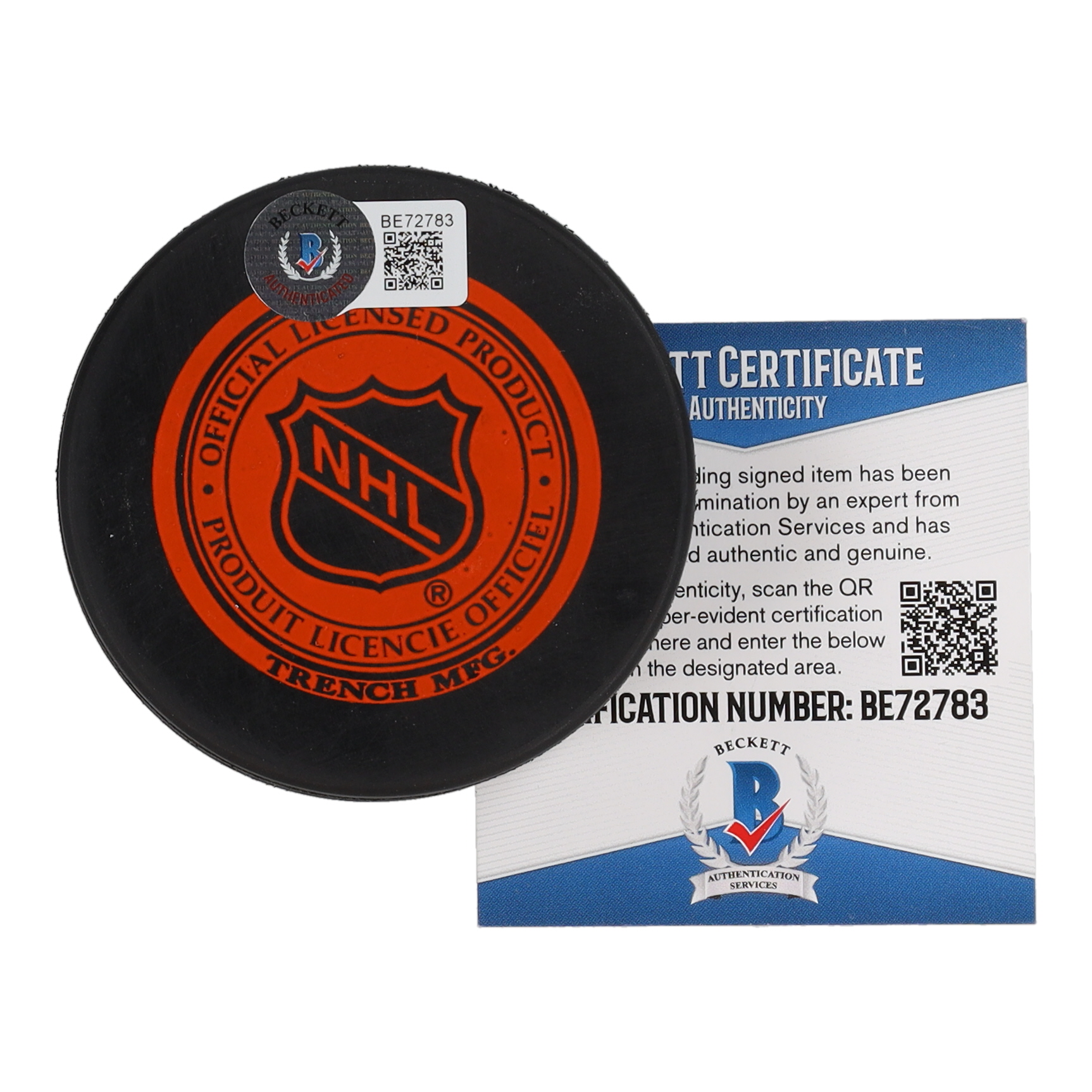 Maurice Richard Signed Canadiens Logo Hockey Puck (Beckett) at PristineAuction.com Maurice Richard Signed Canadiens Logo Hockey Puck (Beckett) at PristineAuction.com