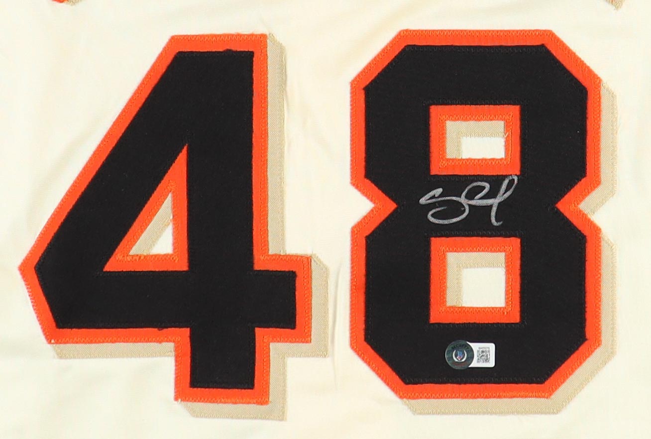 Pablo Sandoval Signed Jersey (Beckett) at PristineAuction.com Pablo Sandoval Signed Jersey (Beckett) at PristineAuction.com