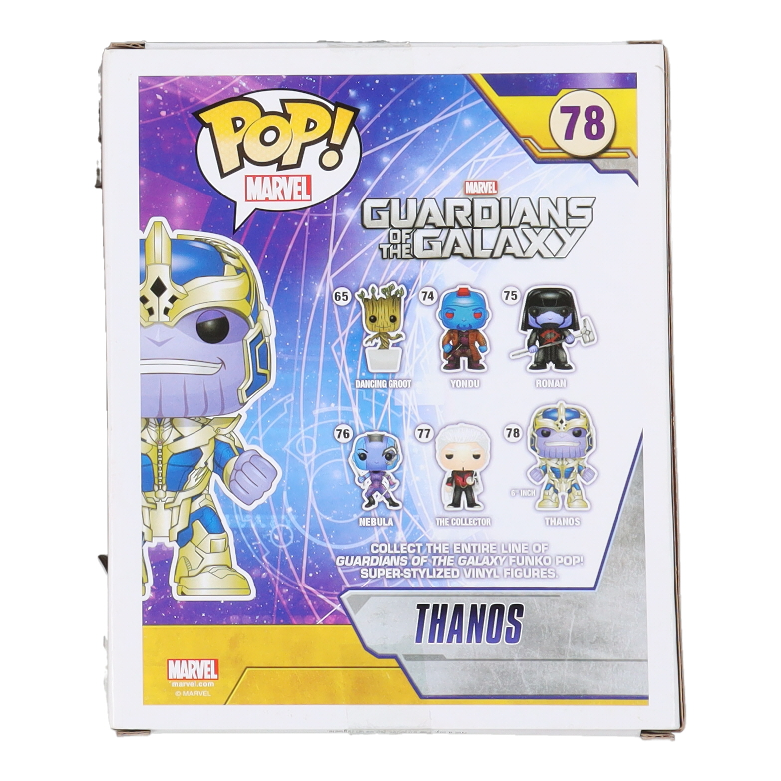 Isaac C. Singleton Jr. Signed "Guardians of the Galaxy" #78 Thanos Funko Pop! Vinyl Figure (JSA) at PristineAuction.com Isaac C. Singleton Jr. Signed "Guardians of the Galaxy" #78 Thanos Funko Pop! Vinyl Figure (JSA) at PristineAuction.com