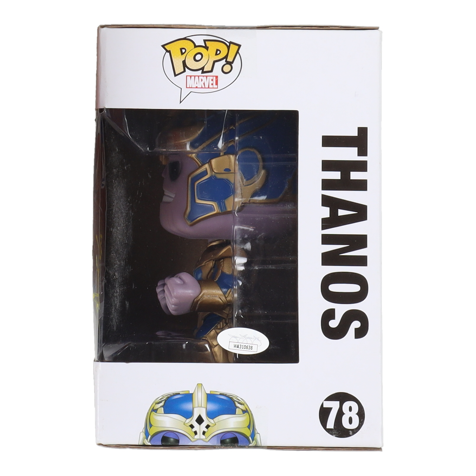 Isaac C. Singleton Jr. Signed "Guardians of the Galaxy" #78 Thanos Funko Pop! Vinyl Figure (JSA) at PristineAuction.com Isaac C. Singleton Jr. Signed "Guardians of the Galaxy" #78 Thanos Funko Pop! Vinyl Figure (JSA) at PristineAuction.com