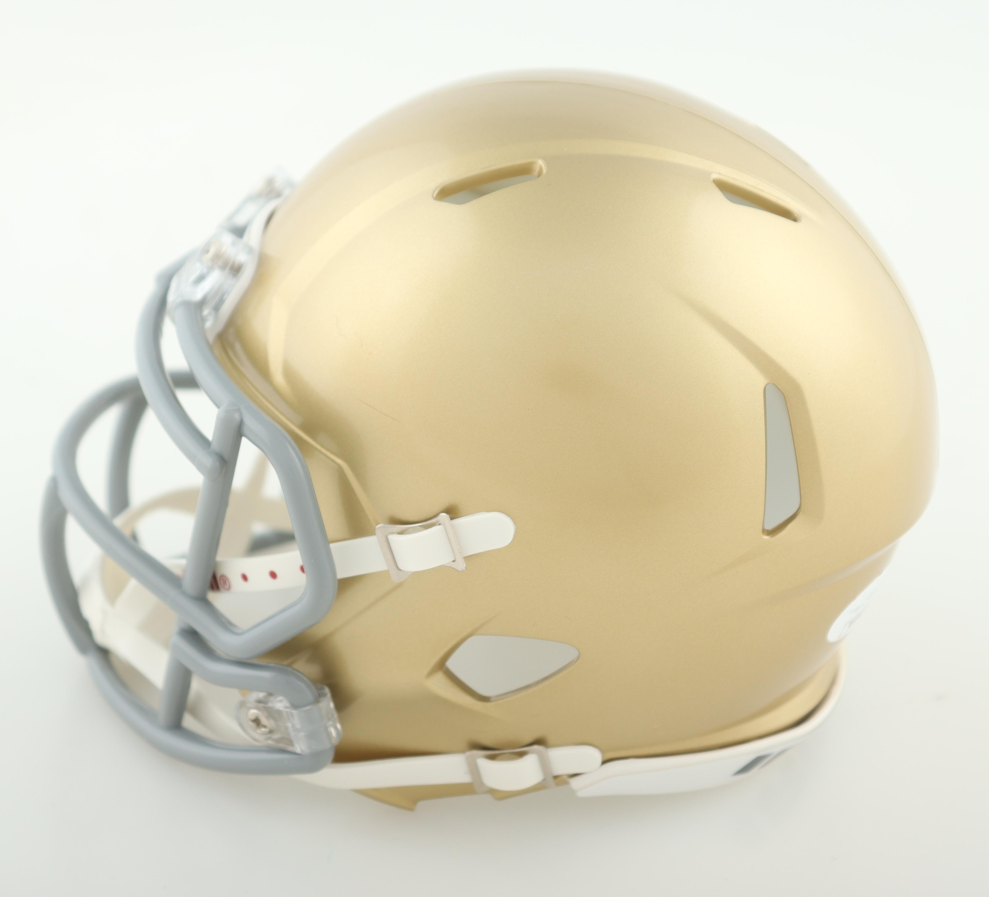 Sam Hartman Signed Notre Dame Fighting Irish Speed Mini Helmet (JSA) at PristineAuction.com Sam Hartman Signed Notre Dame Fighting Irish Speed Mini Helmet (JSA) at PristineAuction.com
