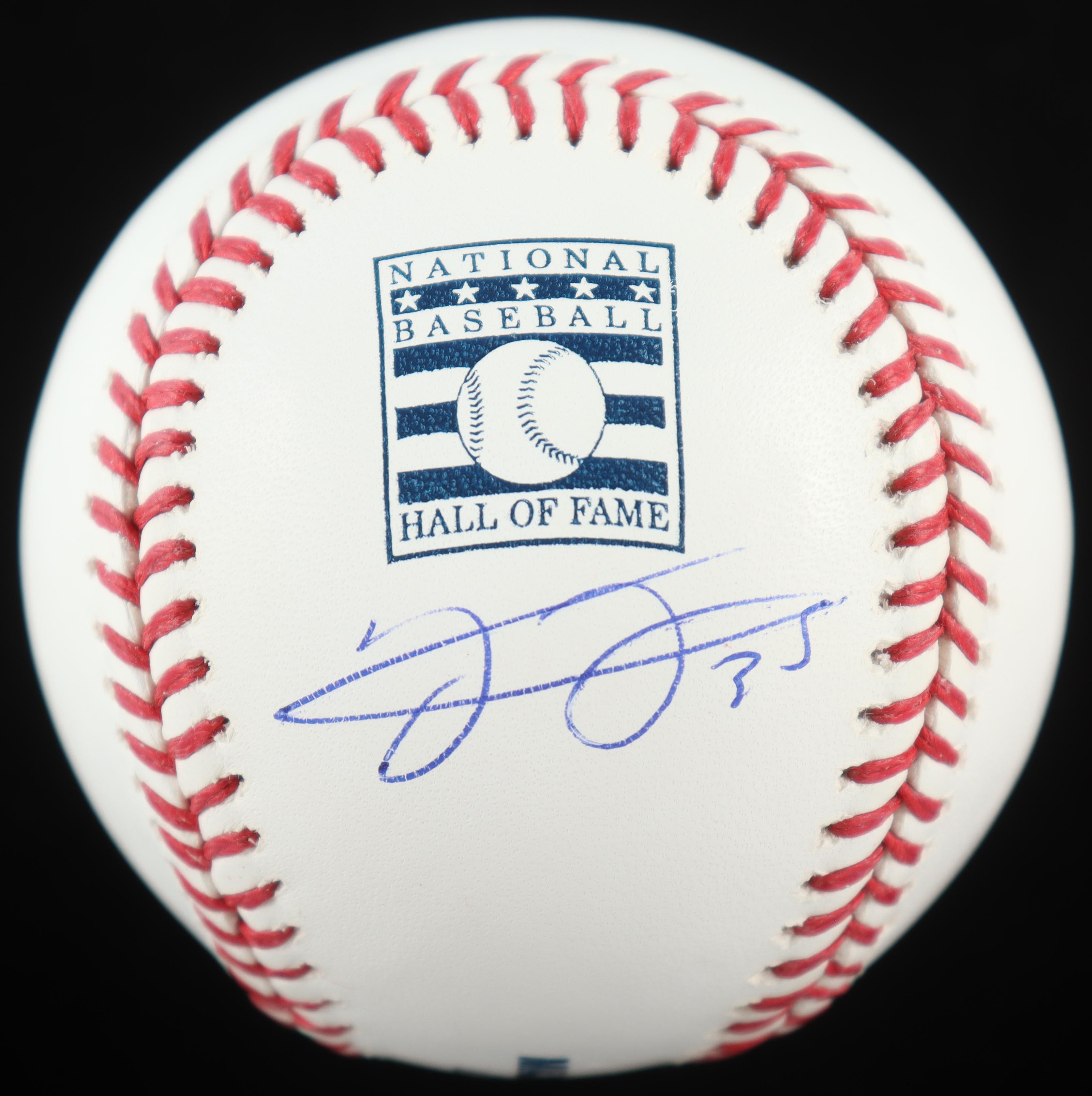 Frank Thomas Signed Hall of Fame Logo Baseball (Beckett) at PristineAuction.com Frank Thomas Signed Hall of Fame Logo Baseball (Beckett) at PristineAuction.com