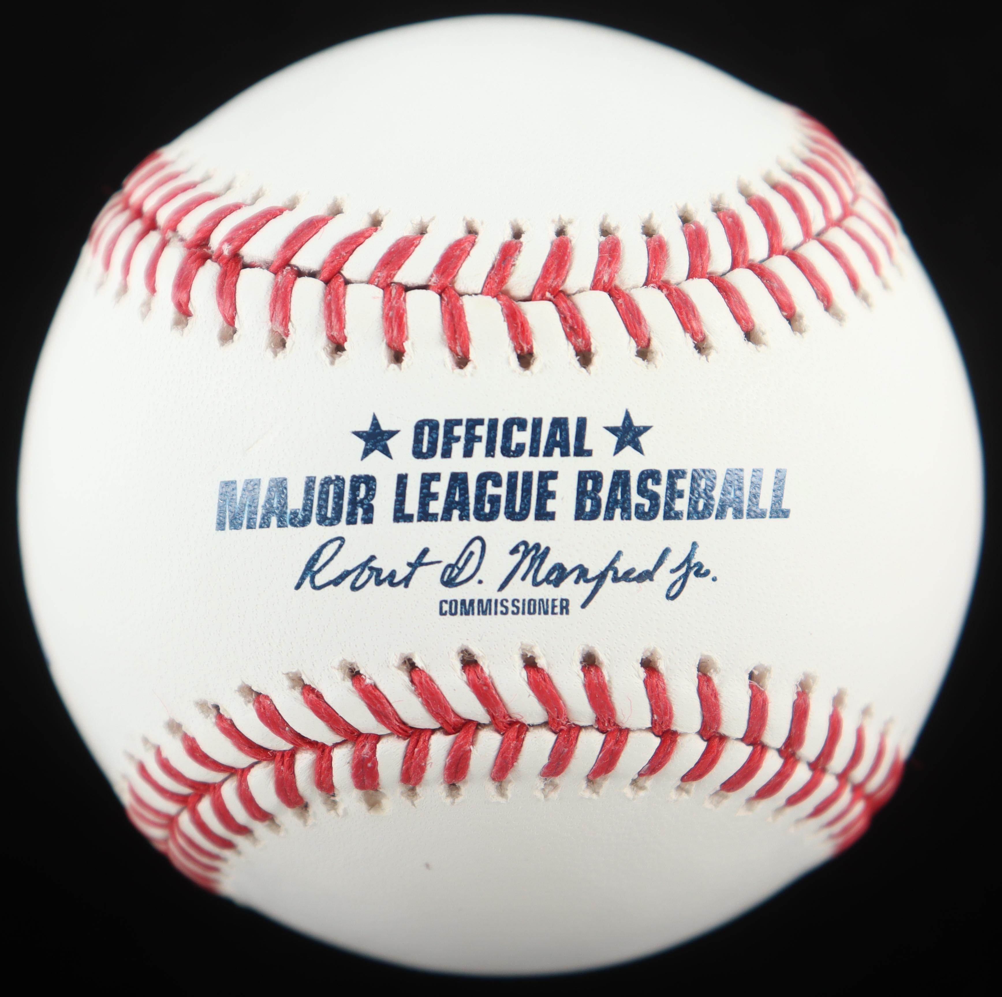 Frank Thomas Signed Hall of Fame Logo Baseball (Beckett) at PristineAuction.com Frank Thomas Signed Hall of Fame Logo Baseball (Beckett) at PristineAuction.com