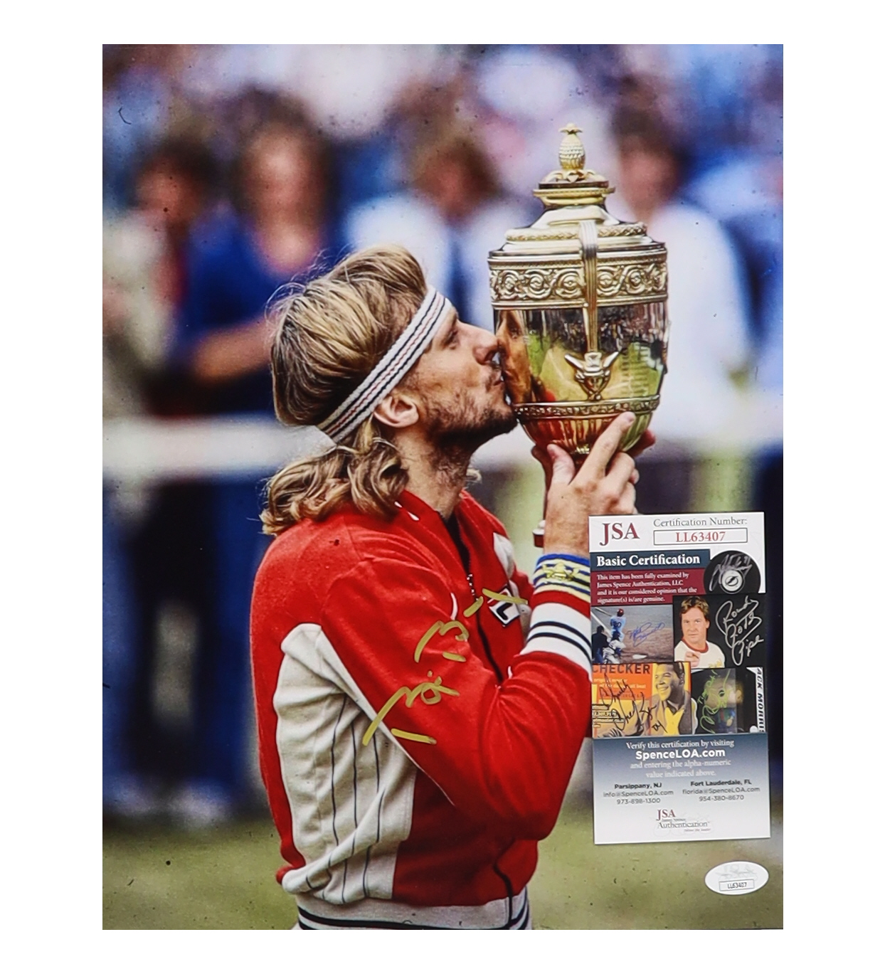 Bjorn Borg Signed 11x14 Photo (JSA) at PristineAuction.com Bjorn Borg Signed 11x14 Photo (JSA) at PristineAuction.com