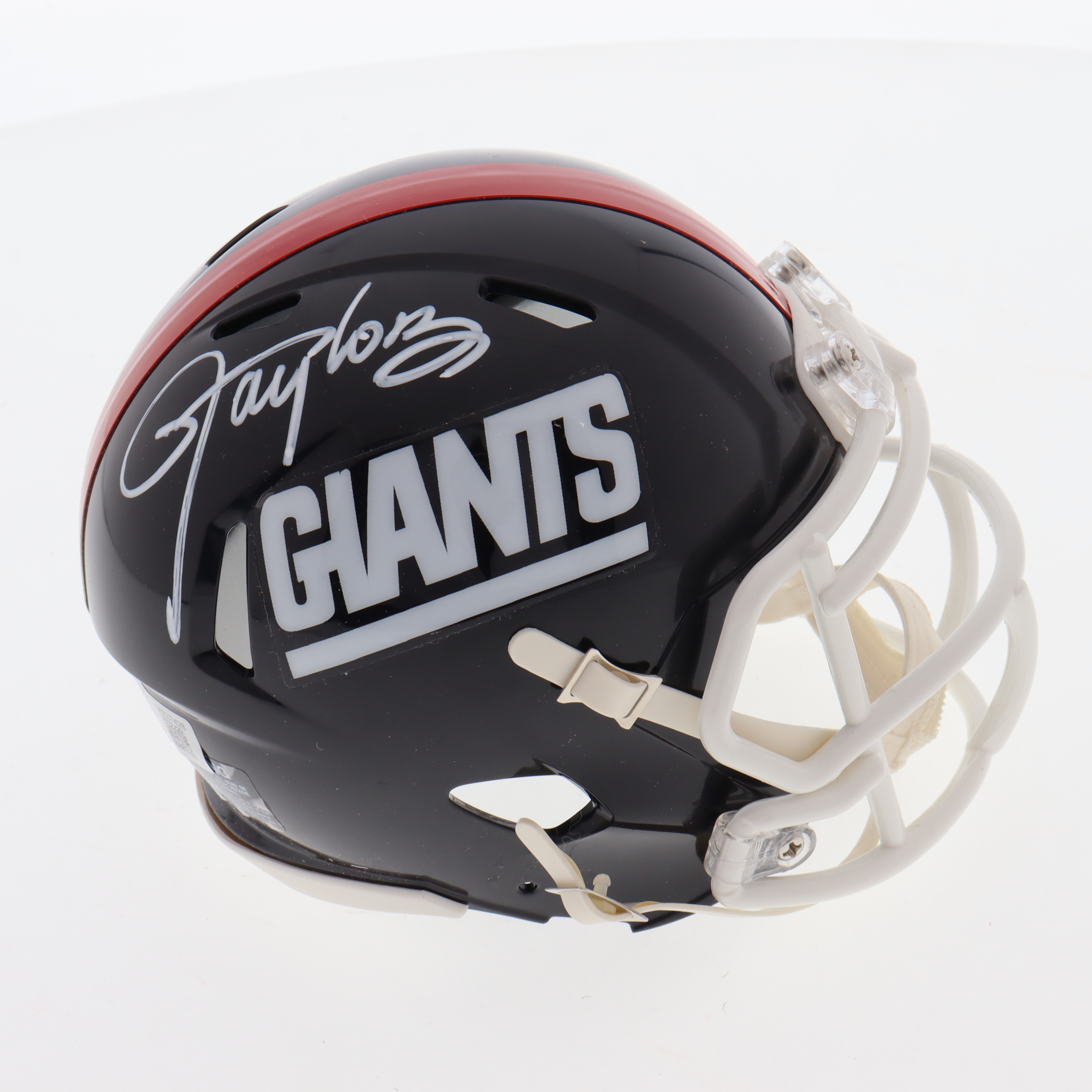 Lawrence Taylor Signed Giants Speed Mini Helmet (Beckett) at PristineAuction.com Lawrence Taylor Signed Giants Speed Mini Helmet (Beckett) at PristineAuction.com