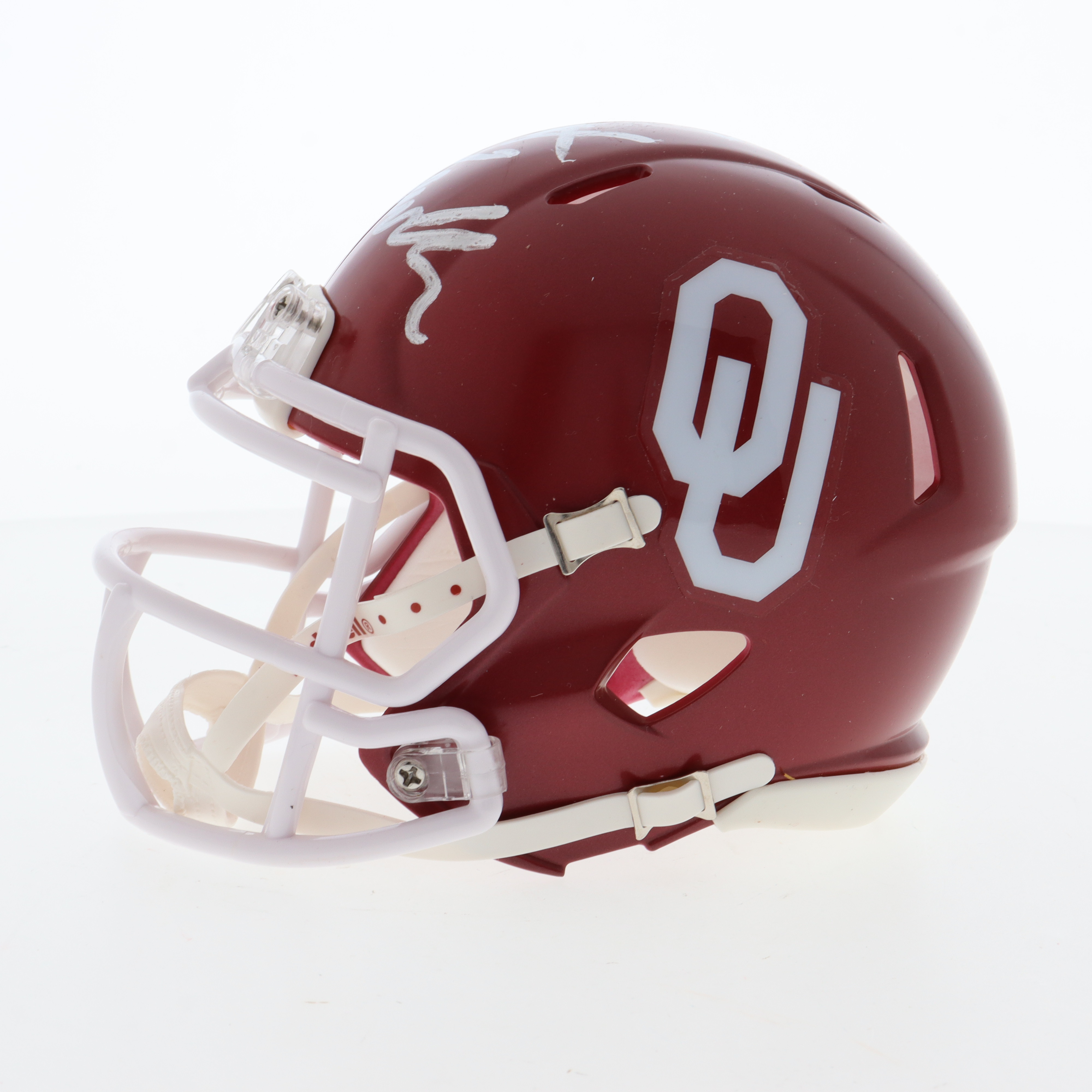 Brent Venables Signed Oklahoma Sooners Speed Mini Helmet (JSA) (See Description) at PristineAuction.com Brent Venables Signed Oklahoma Sooners Speed Mini Helmet (JSA) (See Description) at PristineAuction.com