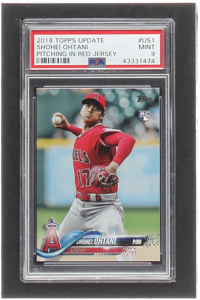 Shohei Ohtani 2018 Topps Update #US1 RC (PSA 9) at PristineAuction.com Shohei Ohtani 2018 Topps Update #US1 RC (PSA 9) at PristineAuction.com