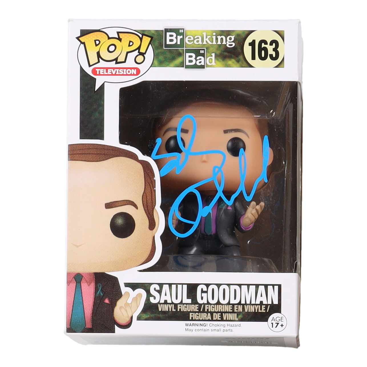 Bob Odenkirk Signed "Breaking Bad" #163 Saul Goodman Funko Pop! Vinyl Figure Inscribed "Better Call Saul" (Beckett) at PristineAuction.com Bob Odenkirk Signed "Breaking Bad" #163 Saul Goodman Funko Pop! Vinyl Figure Inscribed "Better Call Saul" (Beckett) at PristineAuction.com