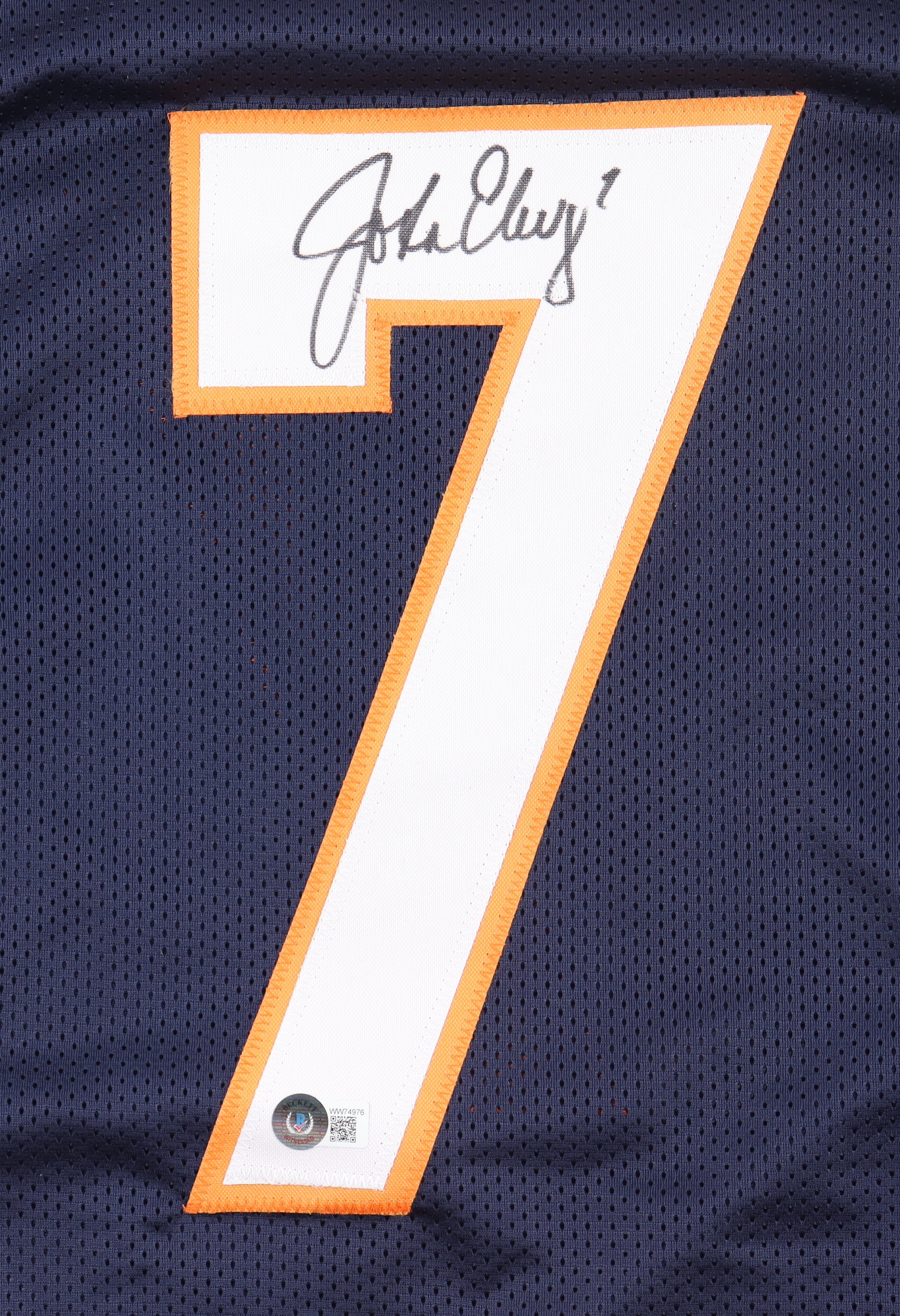 John Elway Signed Jersey (Beckett) at PristineAuction.com John Elway Signed Jersey (Beckett) at PristineAuction.com